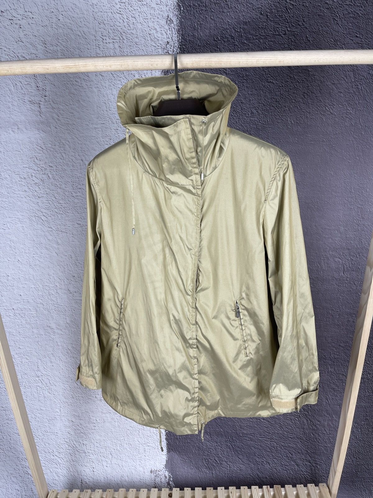 Jil Sander Jil Sander golden nylon shimmer jacket size 38 Size XS / US 0-2 / IT 36-38 - 15 Thumbnail