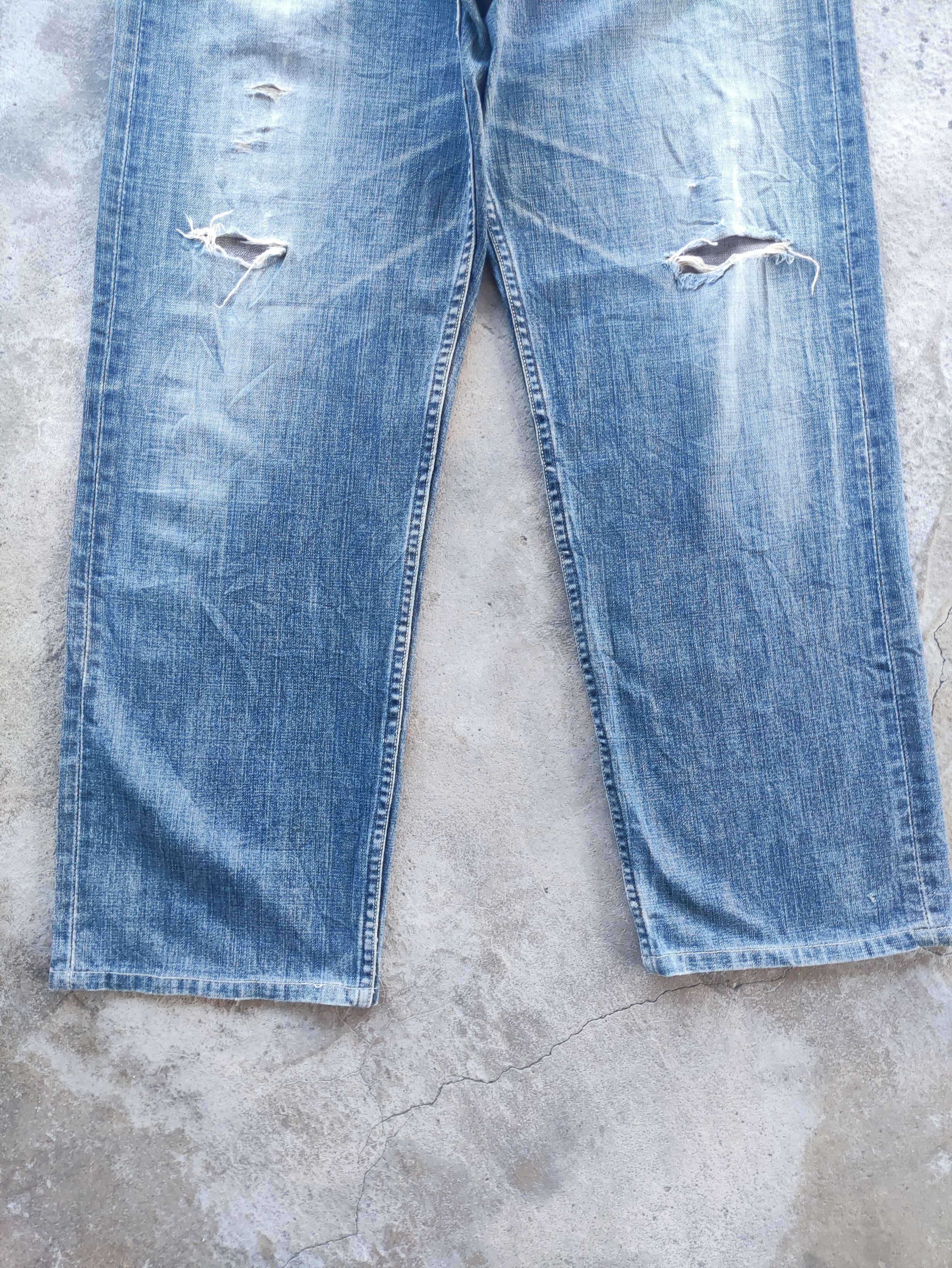 Levi's Vintage Levi's Brand Baggy Denim Distressed Faded Pants Size US 36 / EU 52 - 4 Thumbnail