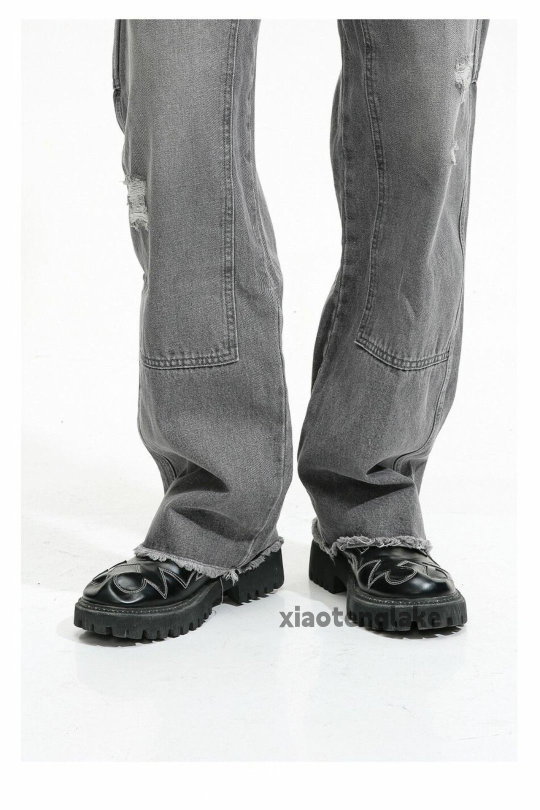 Jean × Vintage washed faded y2k skate hiphop carpenter jeans Size US 28 / EU 44 - 8 Thumbnail