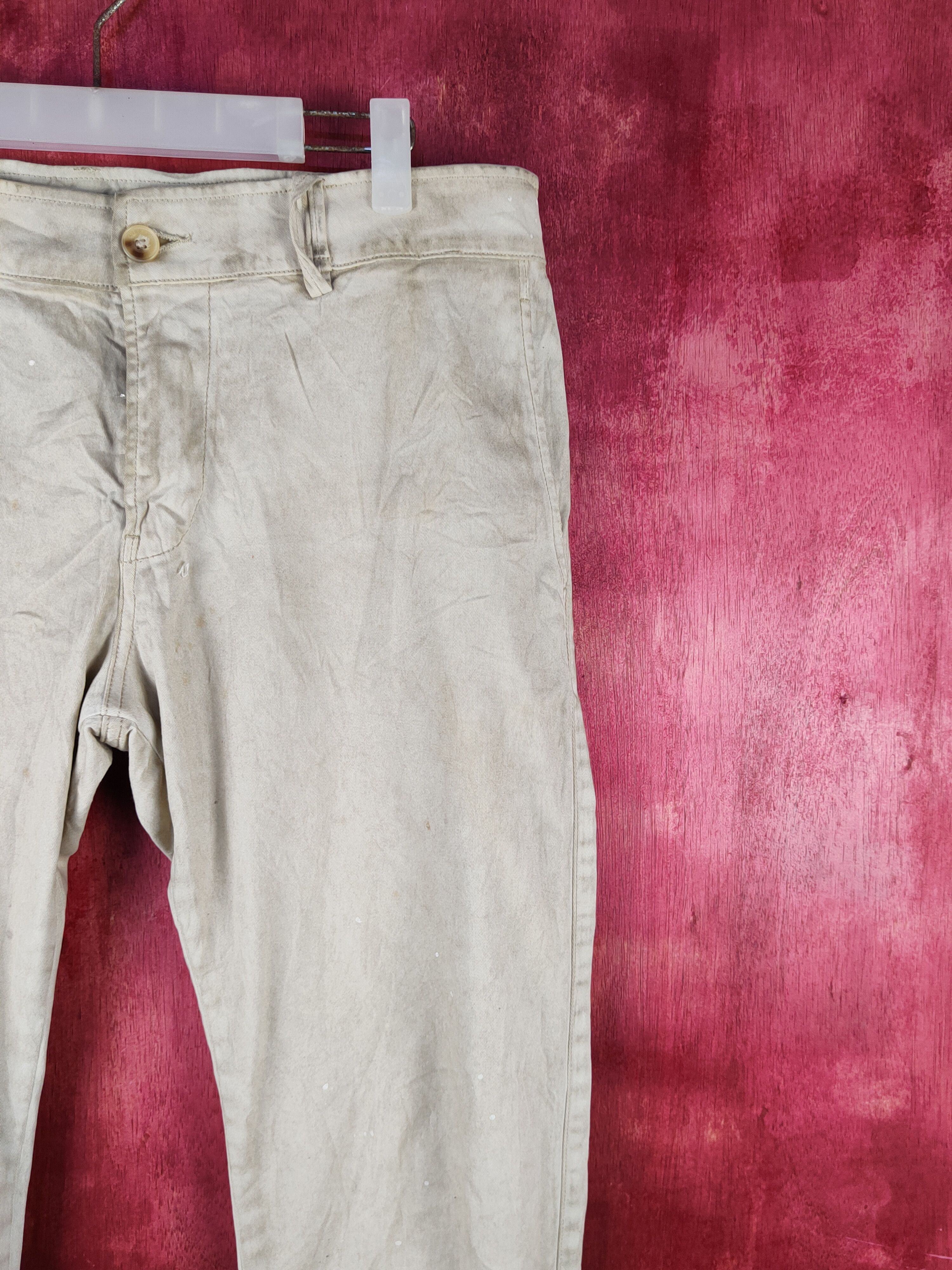 Diesel Diesel Beige Multipocket Casual Pants #S1576 Size US 31 - 6 Thumbnail
