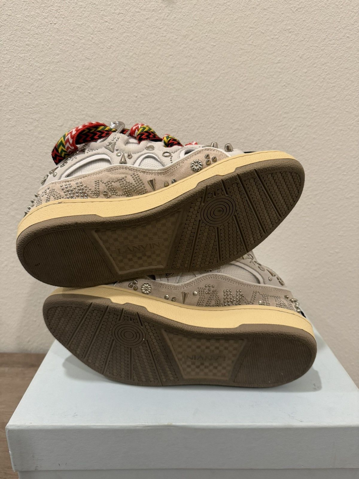 Lanvin Lanvin Curb Graffiti Sneakers Size US 10 / EU 43 - 7 Thumbnail