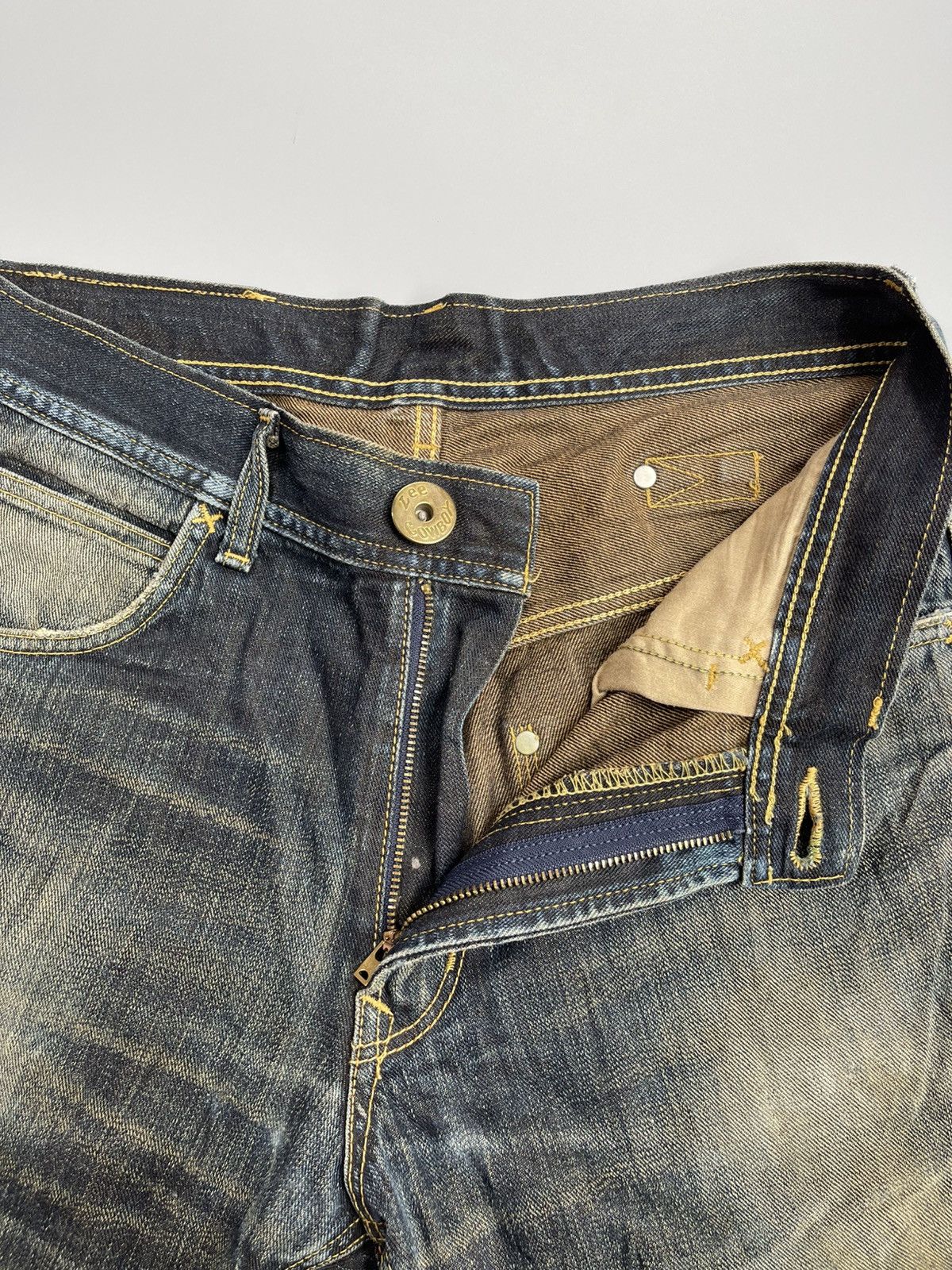 Lee LEE 101 straight fit jeans with a nice fade jeans Size US 32 / EU 48 - 3 Thumbnail