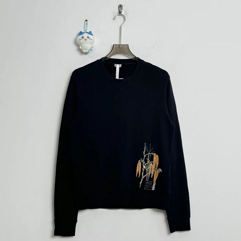 Loewe Loewe Floral Logo Sweatshirt M - dmc Size US M / EU 48-50 / 2 - 1 Thumbnail