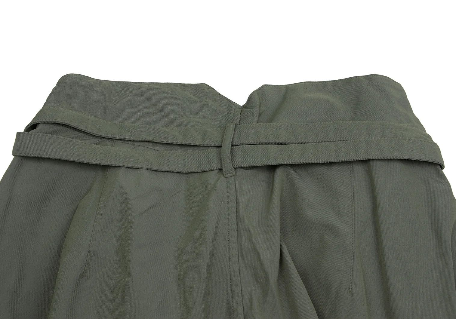 Comme des Garcons Homme Plus Nylon Drawstring Joggers Pants in Khaki Size S Size US 36 / EU 52 - 16 Thumbnail