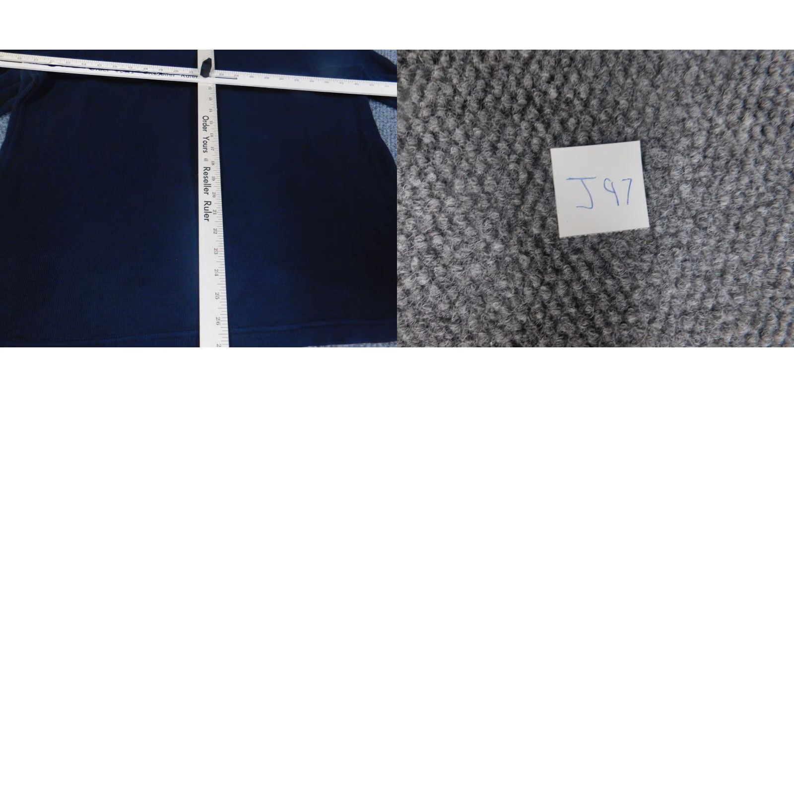 Vintage Lachlan Mens Sweater XL Blue Crew Neck Pullover Cable-Knit Stretch Quilted Long Sleeve Regular Knit Cotton 1/4 Zip Fall Walking Size US XL / EU 56 / 4 - 9 Thumbnail