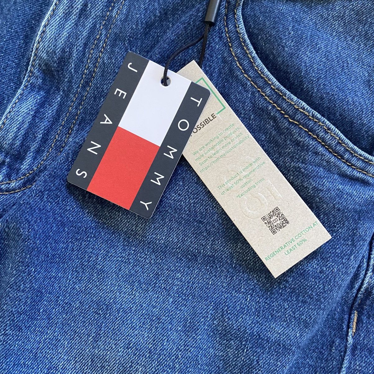 Tommy Hilfiger Tommy Hilfiger Blue Baggy Jeans (Aiden Baggy) NEW- Size 32 Size US 32 / EU 48 - 5 Thumbnail