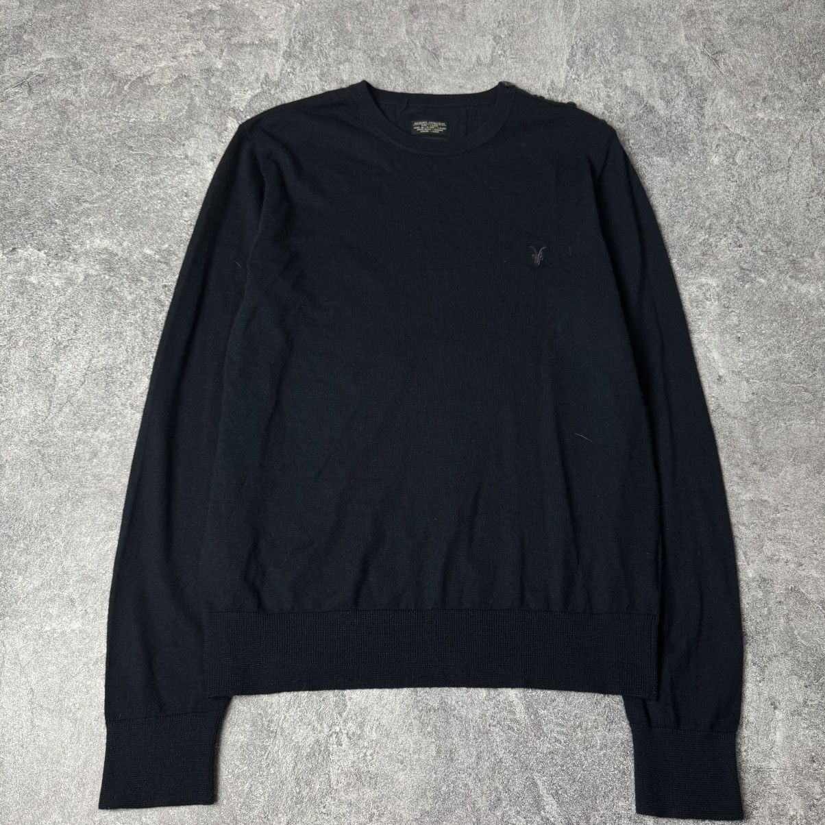 Allsaints AllSaints Spitalfields Merino Wool Sweater Military Size US L / EU 52-54 / 3 - 1 Thumbnail
