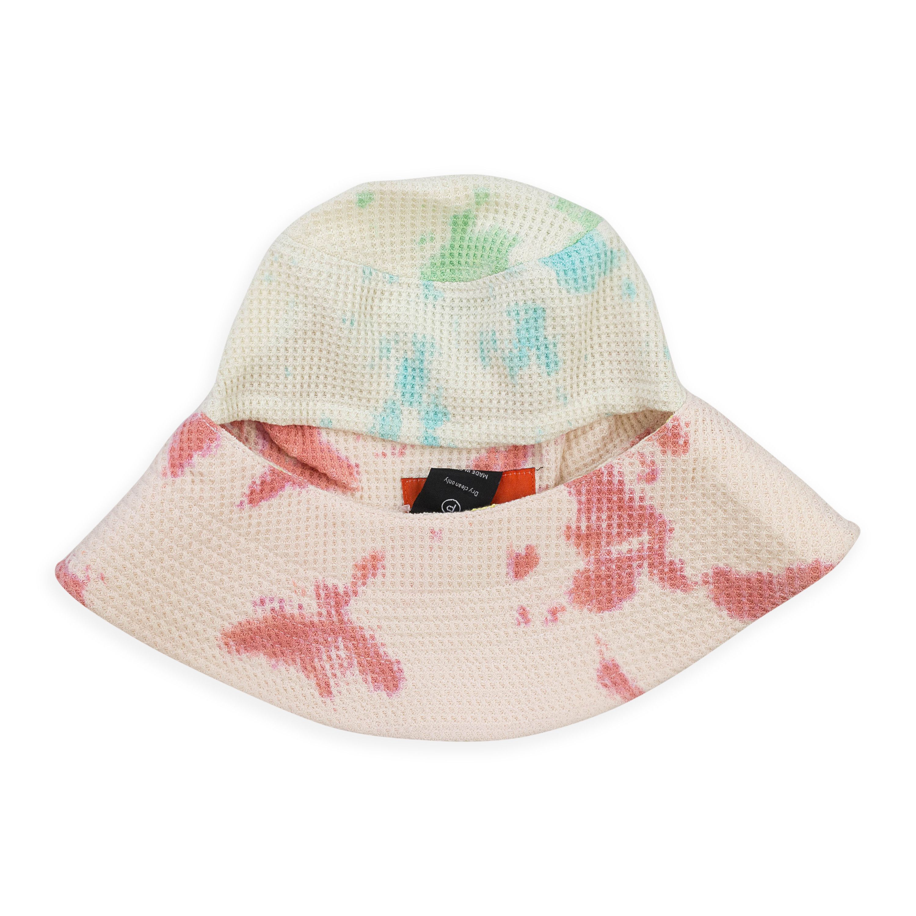 Who Decides War Ivory/Multi ROYGBIV Peek Through Bucket Hat Size OS Size ONE SIZE - 1 Thumbnail