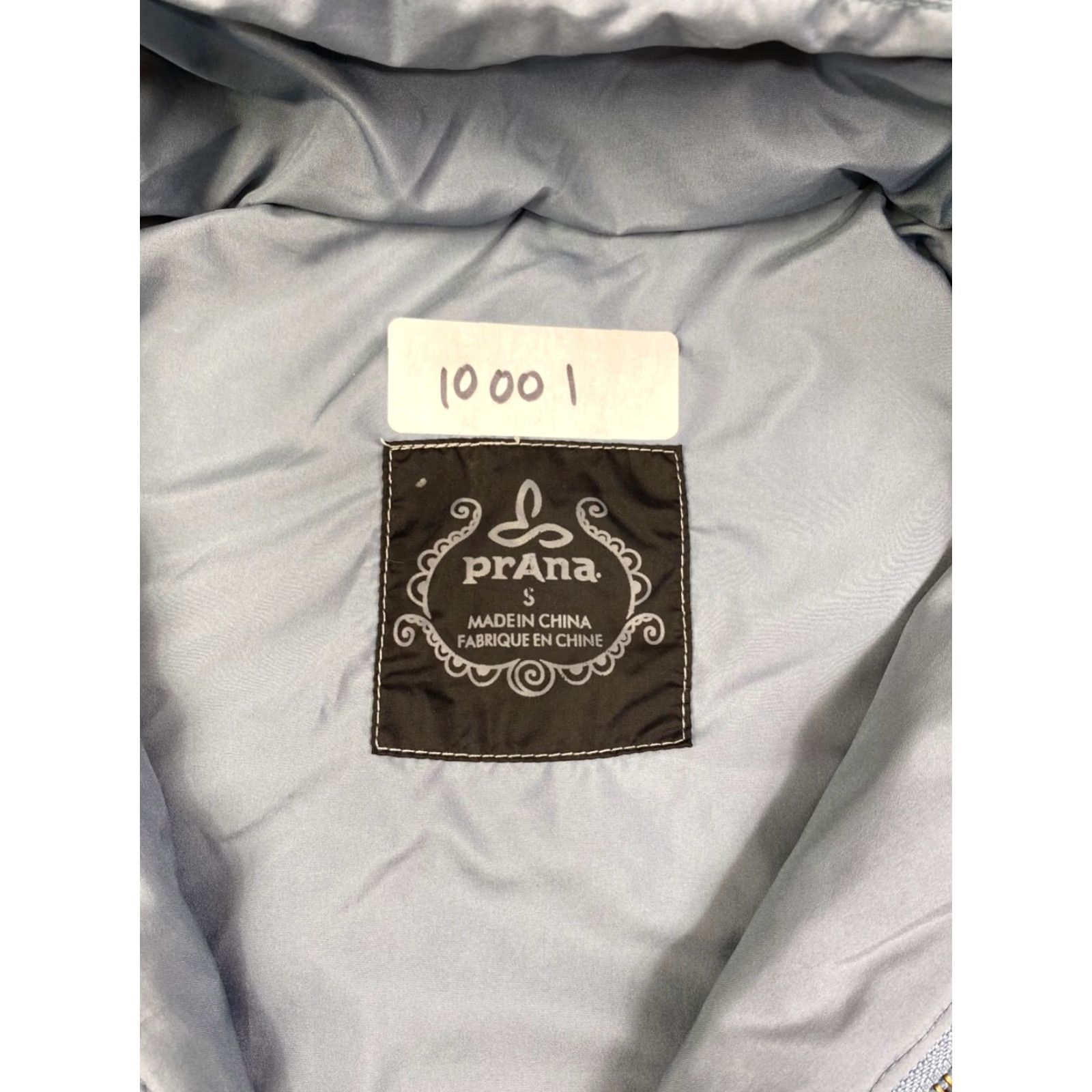 Prana prAna Powder Parka Jacket Womens S Blue Zip Hooded Puffer Outdoor 10001 Size S / US 4 / IT 40 - 3 Thumbnail