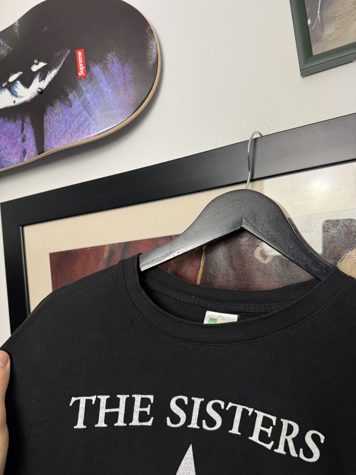 Band Tees Vintage The Sisters Of Mercy Band Tee Washed Goth Rock Rare Size US L / EU 52-54 / 3 - 4 Thumbnail