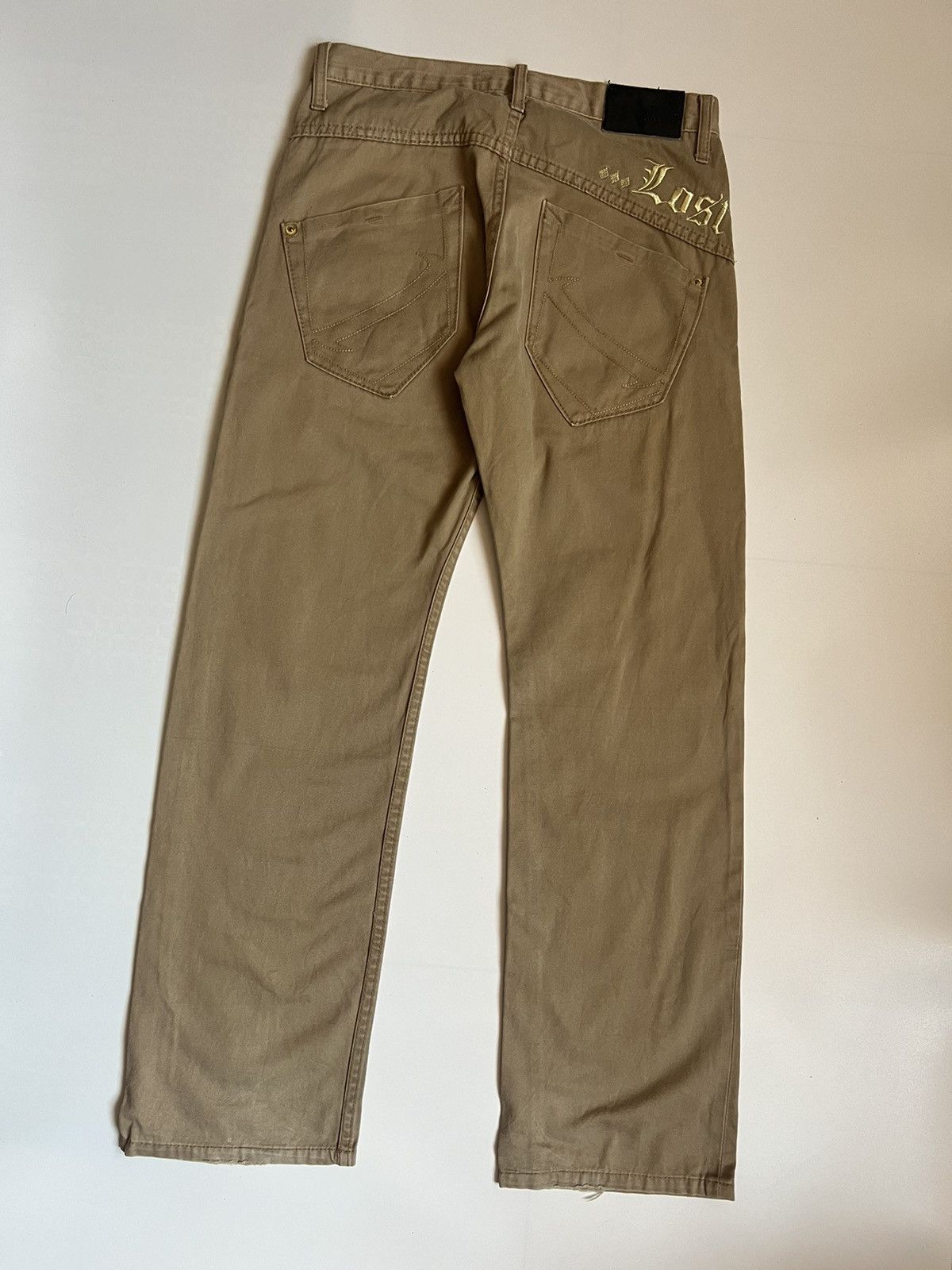 Japanese Brand Vtg Lost Skateboards Dysfunctional Youth Bondage Pants Size US 30 / EU 46 - 10 Thumbnail