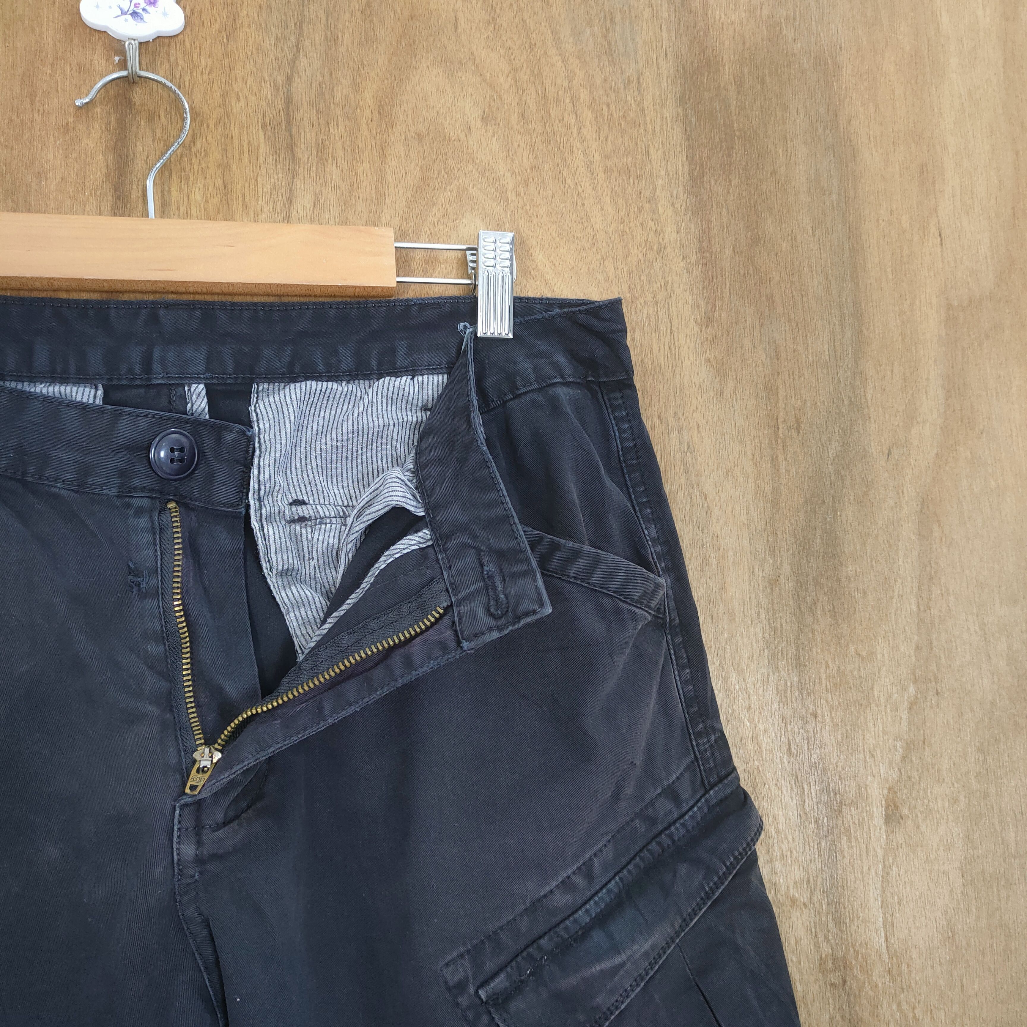 Japanese Brand × Vintage VINTAGE JAPANESE BLACK SKINNY CARGO PANTS Size US 31 - 10 Thumbnail