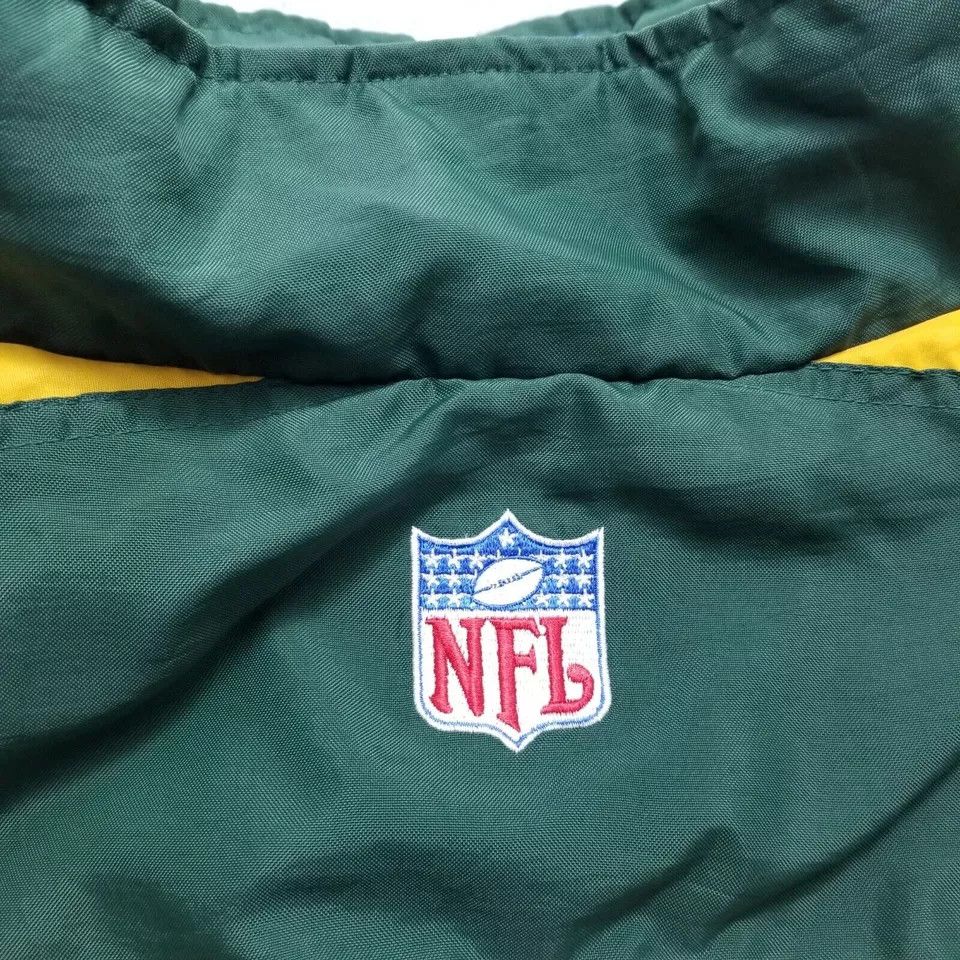 Logo Athletic Vtg Green Bay Packers Jacket Mens Large Zip Embroidered NFL Size US L / EU 52-54 / 3 - 9 Thumbnail