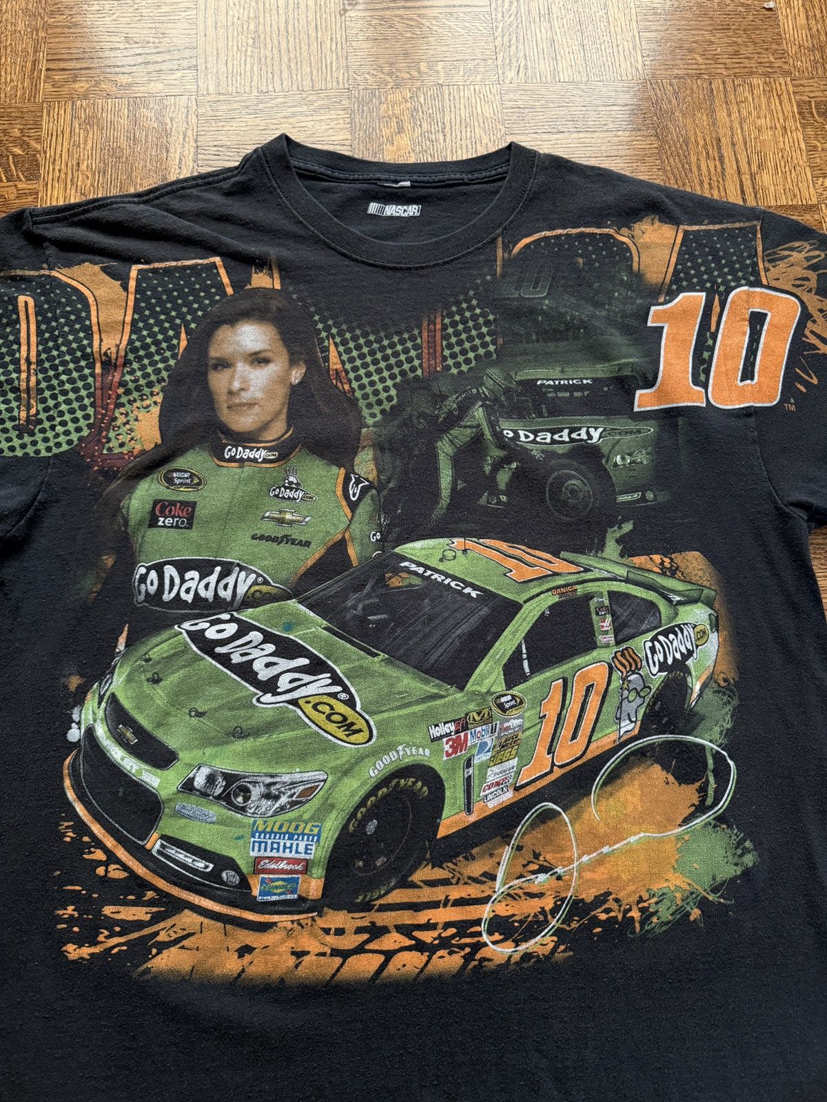 NASCAR Vintage Y2K Danica Patrick AOP Graphic Tee Size US XL / EU 56 / 4 - 3 Thumbnail