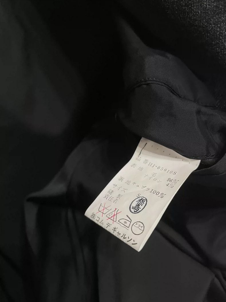 Comme des Garcons Comme des Garçons Dark brown and black wool blazer jacket Size US S / EU 44-46 / 1 - 6 Thumbnail