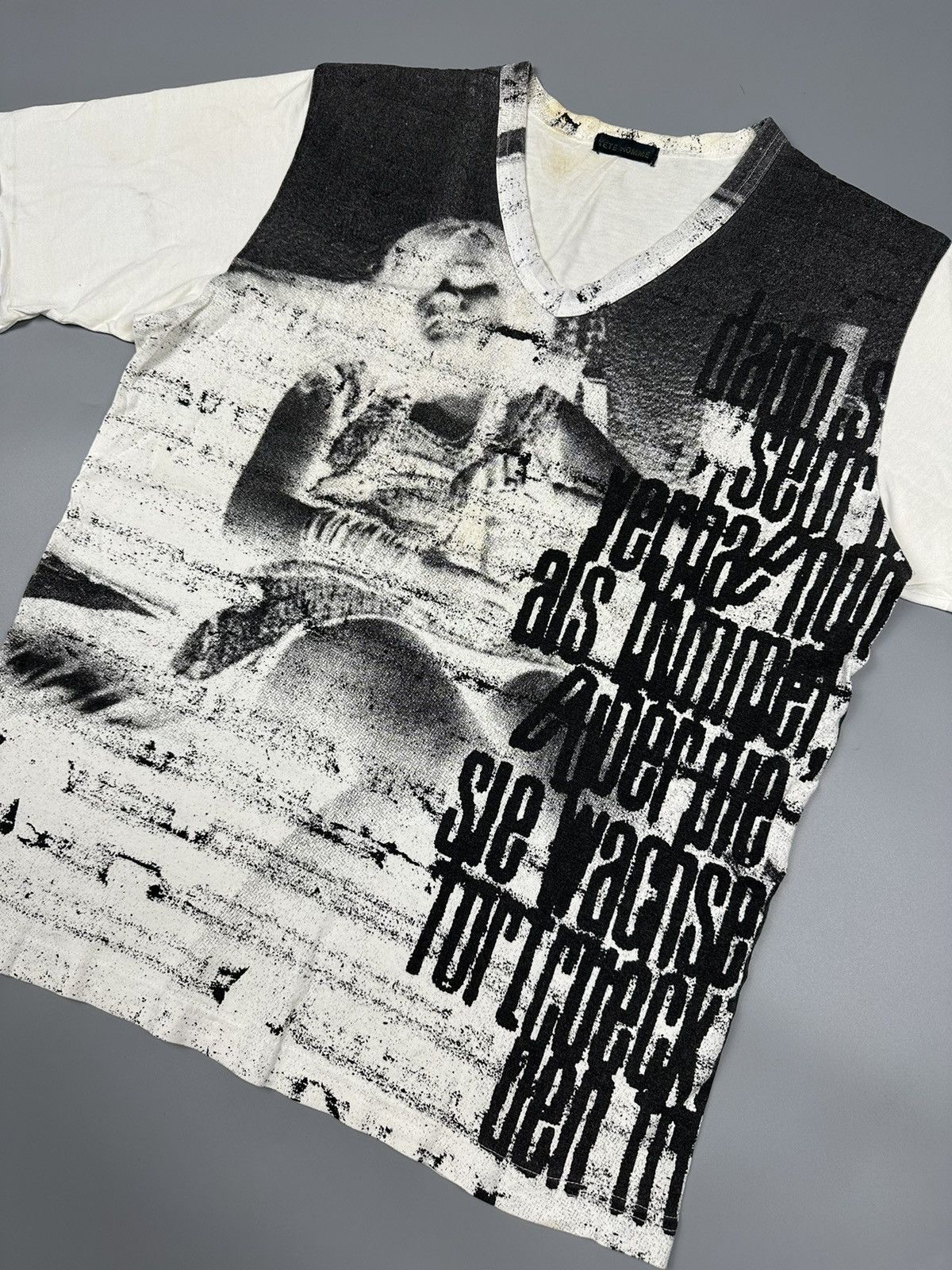Issey Miyake × Tete Homme Vintage Tete Homme Issey Miyake Sexy Women Graphic Tees Size US M / EU 48-50 / 2 - 3 Thumbnail