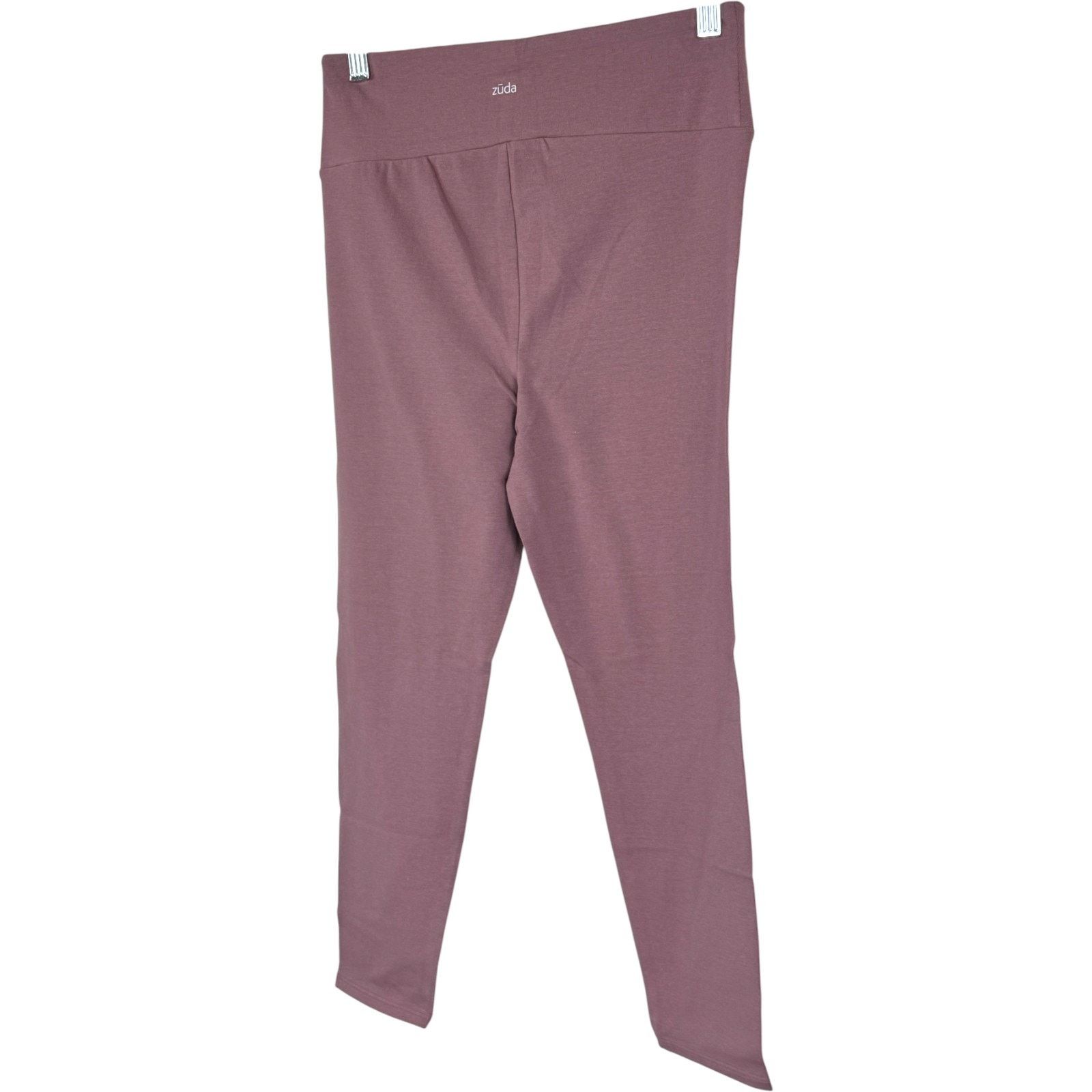 Other zuda Regular Basic Redefined Crop Legging Burgundy Rose XS Size 24" / US 00 / IT 34 - 3 Thumbnail