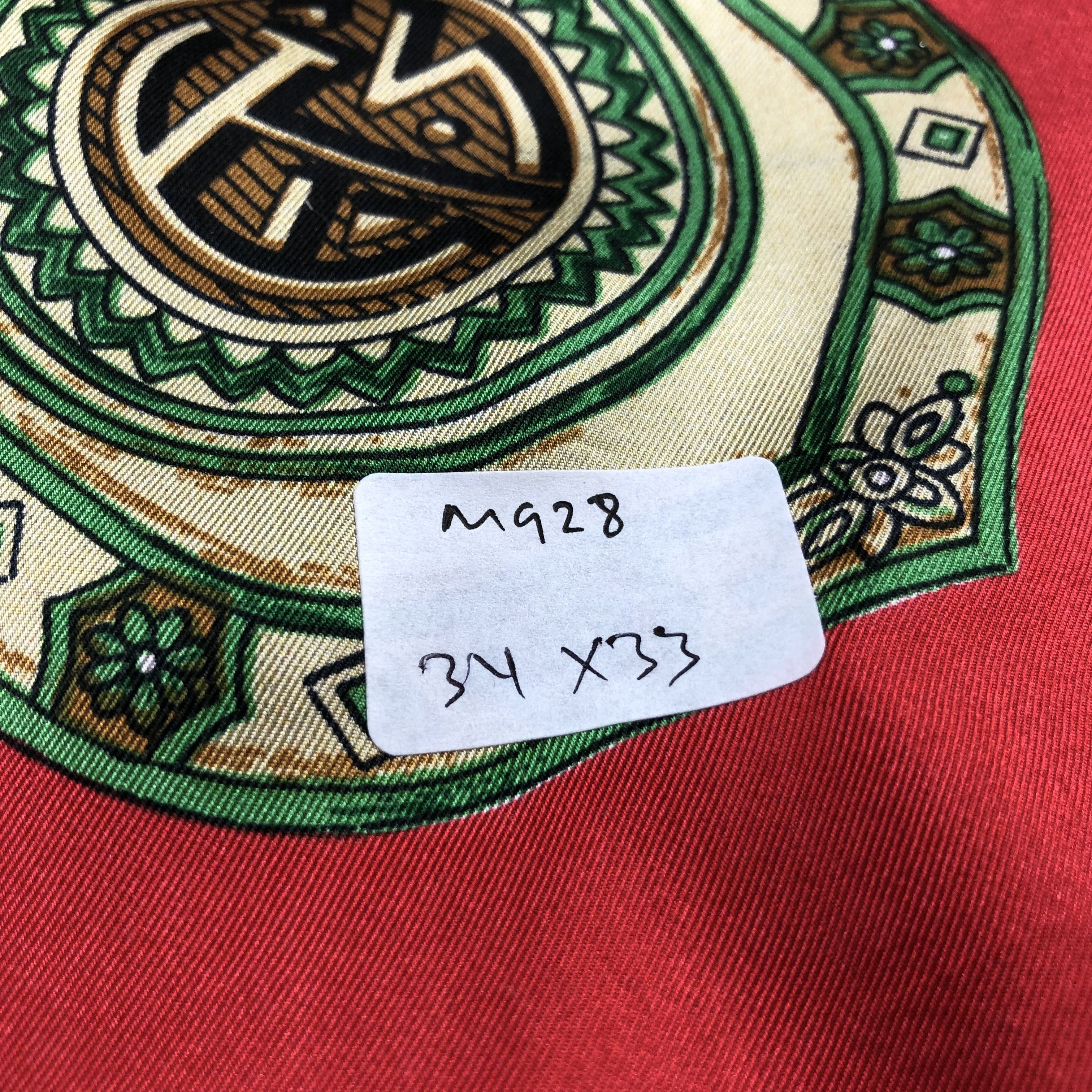 Japanese Brand Vintage Luxury Hand Rolled Silk Scarf M928 Size ONE SIZE - 6 Thumbnail