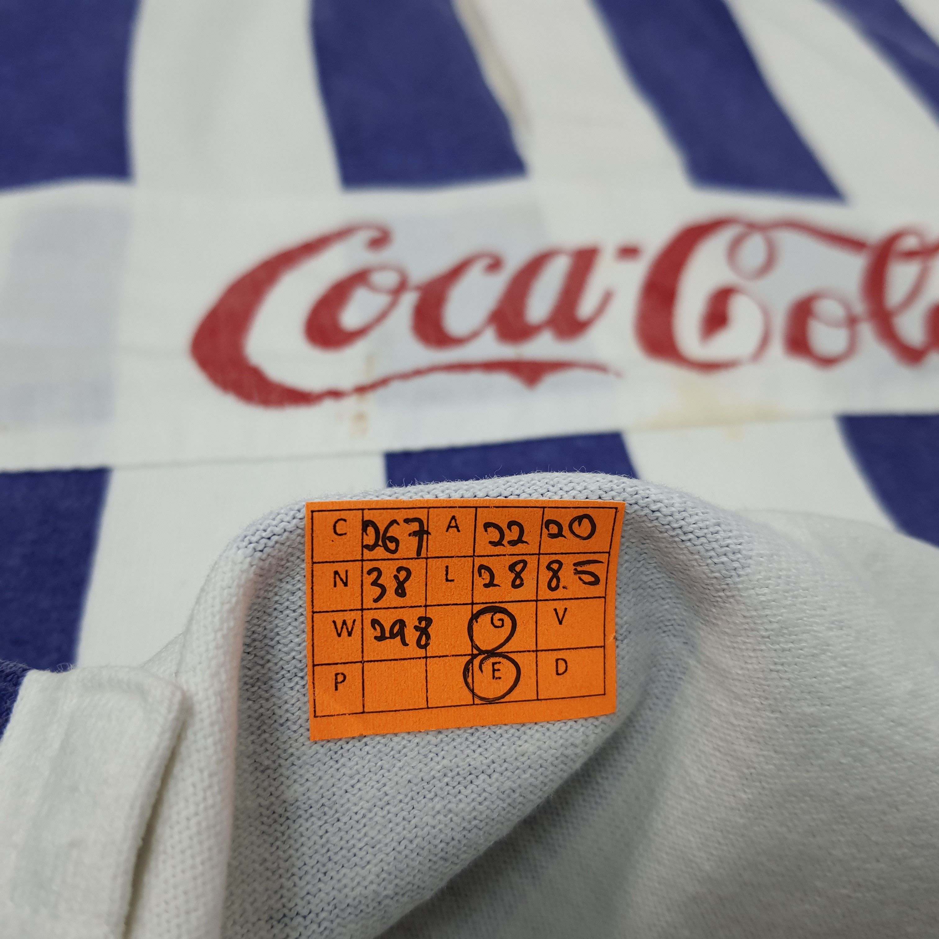 Coca Cola Vintage Coca Cola Stripes Polo Shirt C267N38 Size US L / EU 52-54 / 3 - 8 Thumbnail