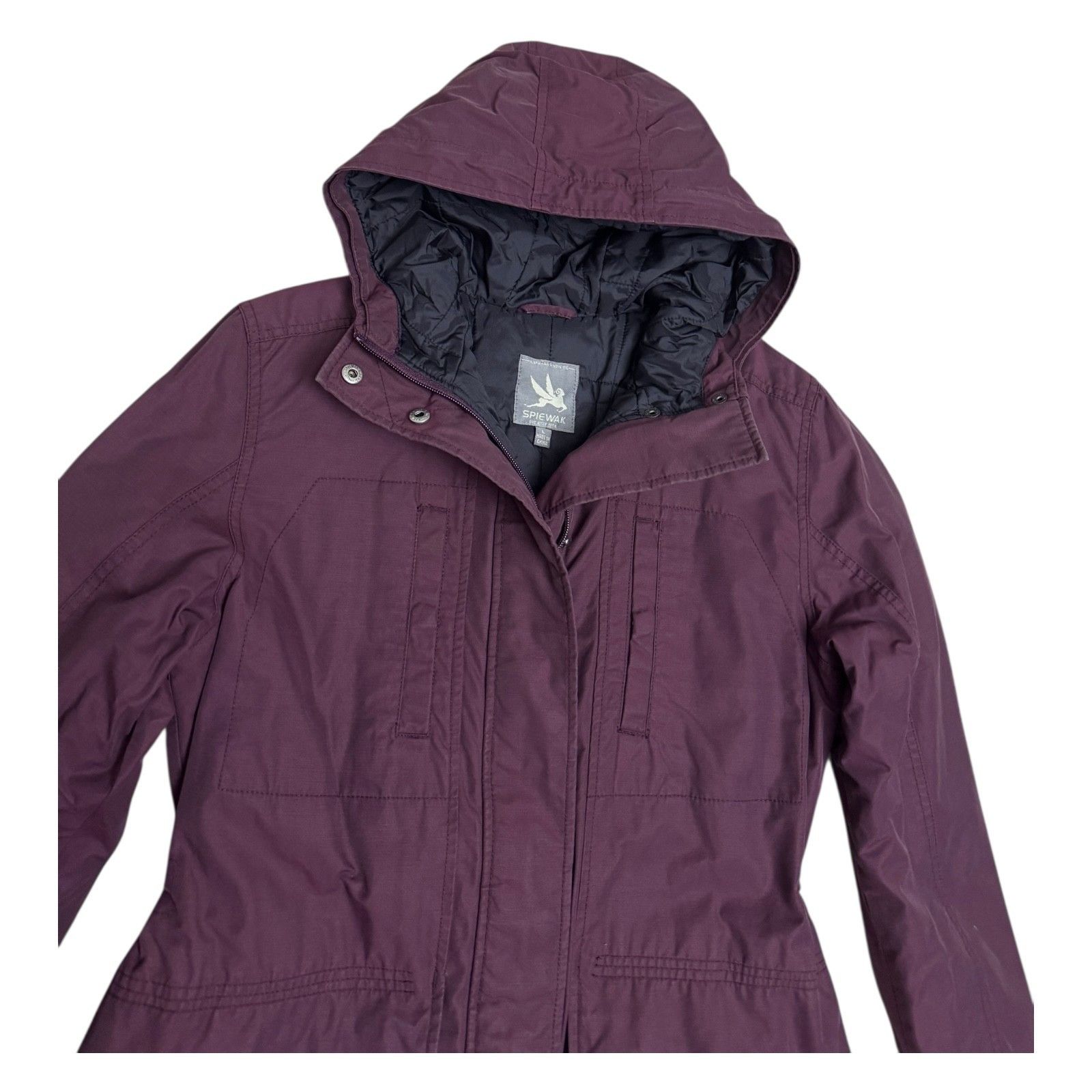 I. Spiewak And Sons SPIEWAK Luxury Designer Long Winter Parka Jacket Coat Large Size L / US 10 / IT 46 - 5 Thumbnail