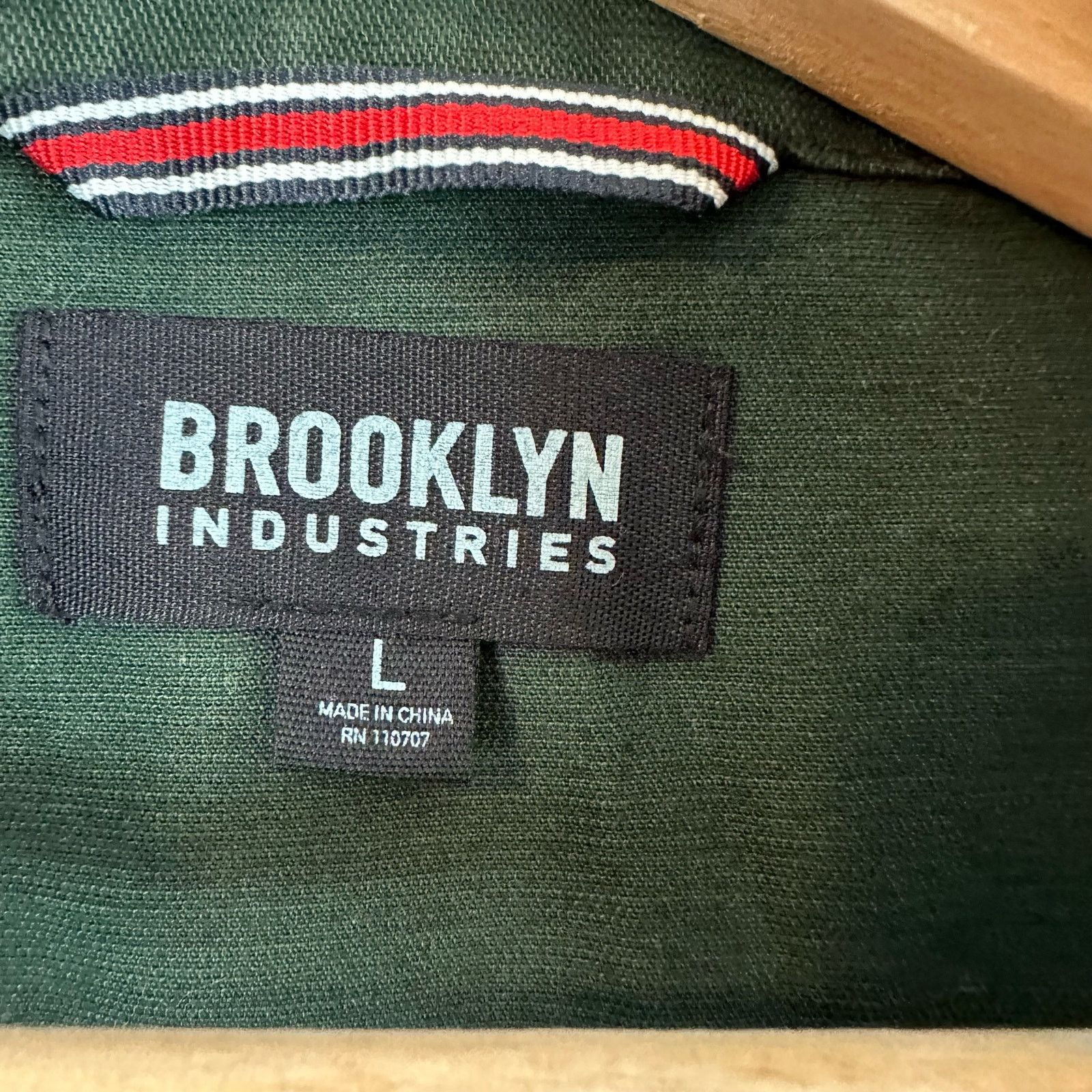Brooklyn Industries Brooklyn Industries Green Camo Blazer Jacket L Large Cotton Size US L / EU 52-54 / 3 - 9 Thumbnail