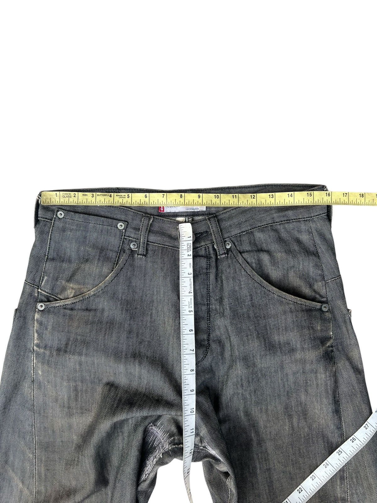 Levi's Dirty Mud Stains Denim Vintage 2000 Levi’s Engineered Jeans Size US 31 - 4 Thumbnail
