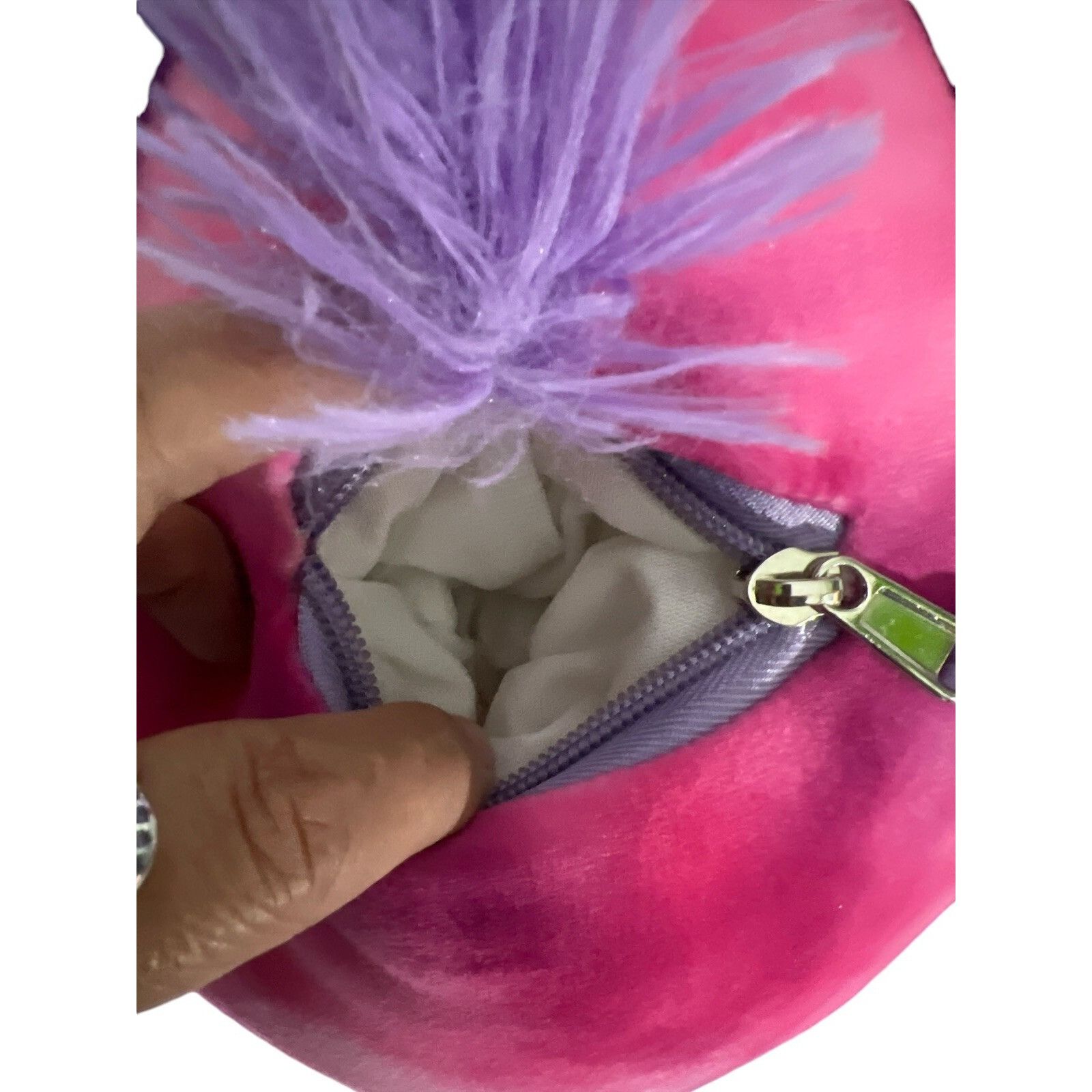 Other Squishmallows Lola the Unicorn 10” Backpack Size ONE SIZE - 3 Thumbnail