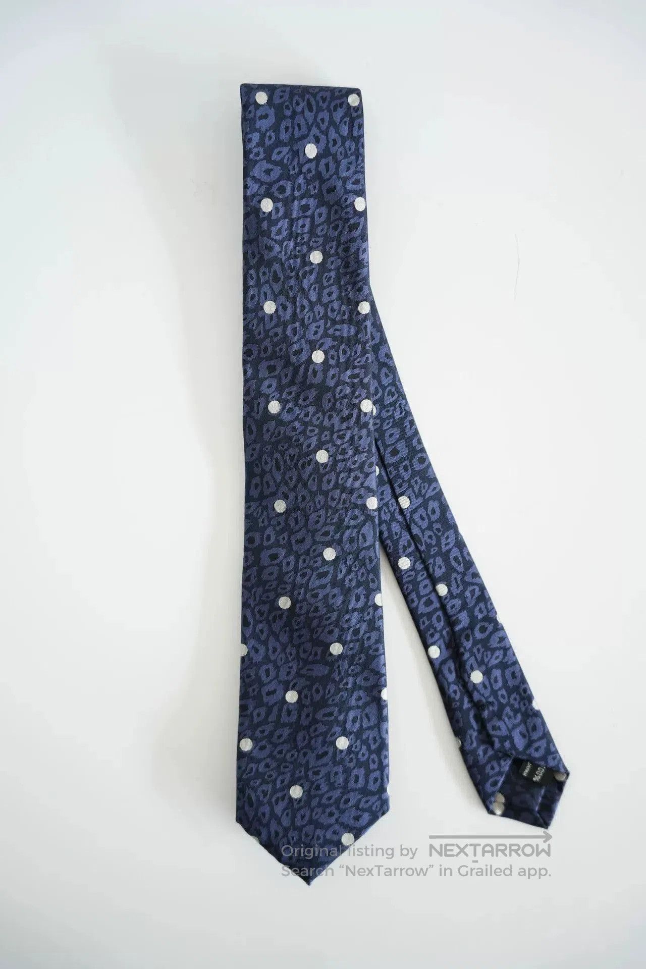 Yohji Yamamoto Yohji Yamamoto Leopard Print Silk Tie. Size ONE SIZE - 1 Thumbnail