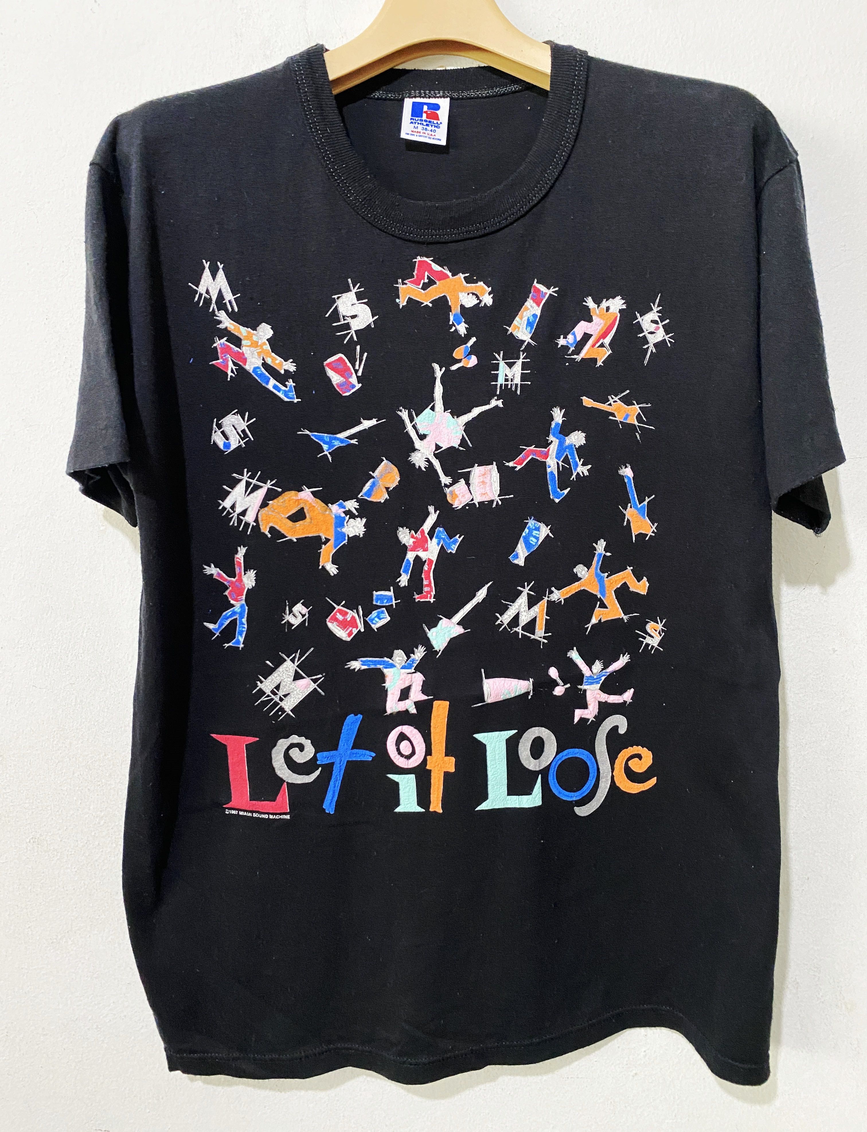 Band Tees × Vintage Vintage 1987 Gloria Estefan Shirt Size US M / EU 48-50 / 2 - 1 Thumbnail