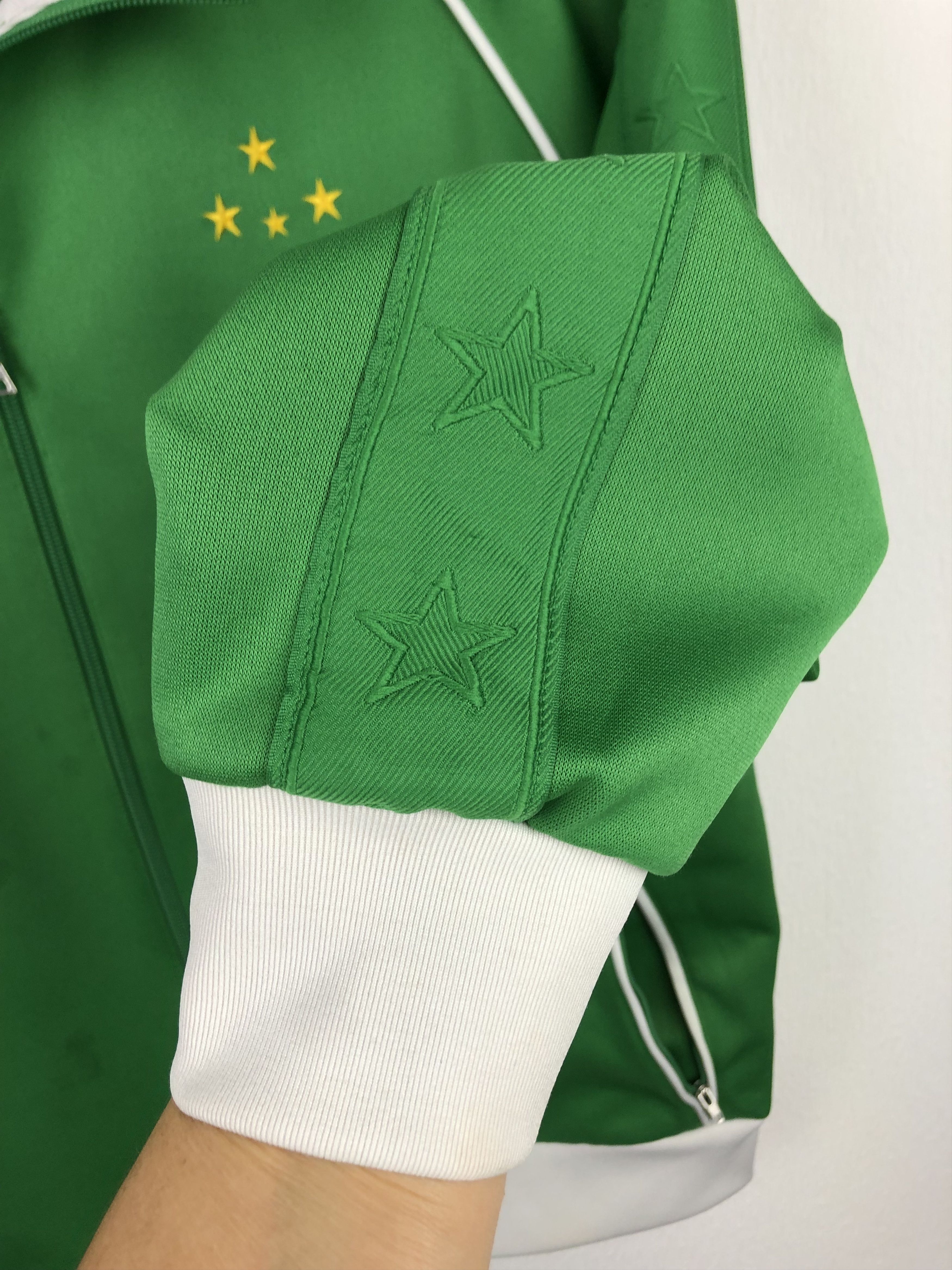Nike × Vintage Vintage Brazil Football Jacket Soccer National Team Track Size US L / EU 52-54 / 3 - 5 Thumbnail