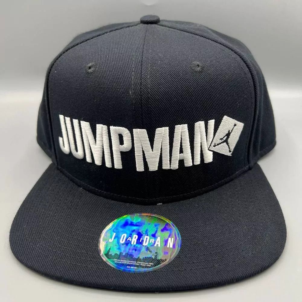 Jordan Brand Air Jordan Hat Men Embroidered Jumpman Script Snap Back Cap Size ONE SIZE - 1 Thumbnail