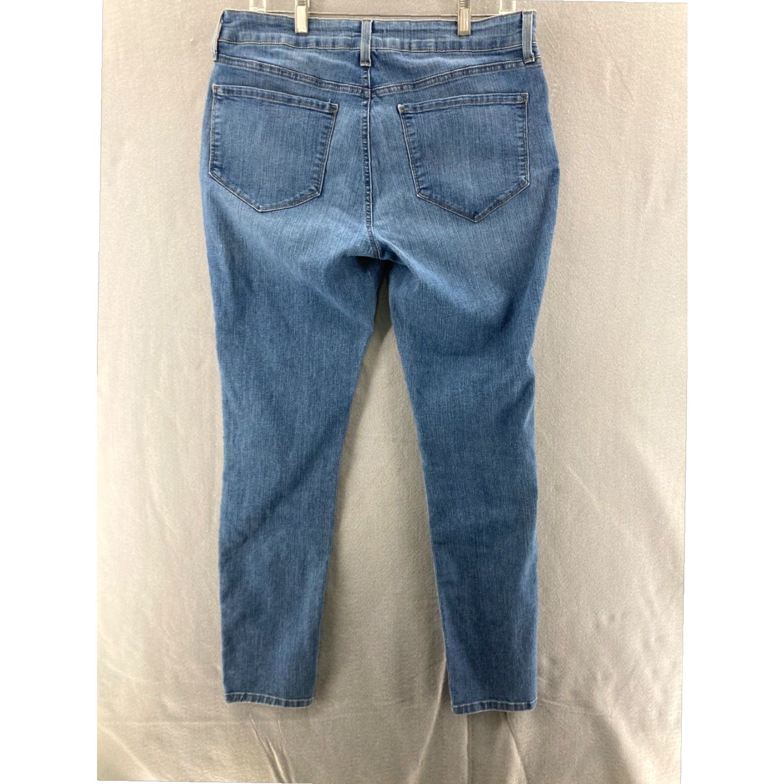 NYDJ NYDJ Womens 12 Blue Bootcut Jeans Super Skinny USA Made Size 34" / US 12 / IT 48 - 7 Thumbnail