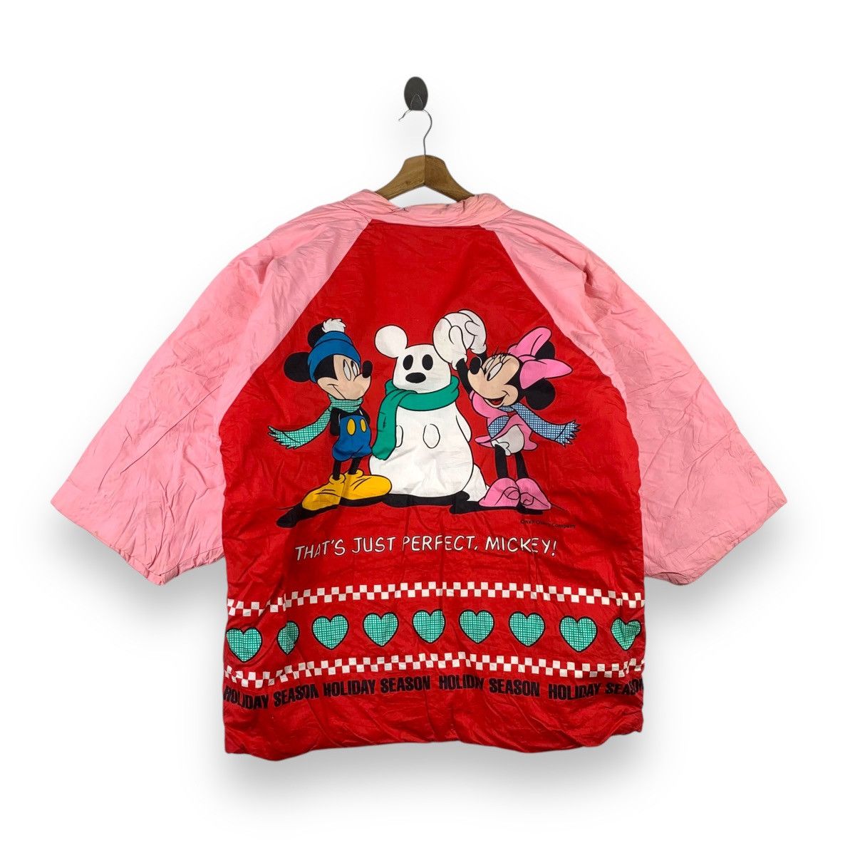 Disney Vintage DISNEY MICKEY MINNIE MOUSE Japan Kimono Jacket Size XL / US 12-14 / IT 48-50 - 1 Thumbnail