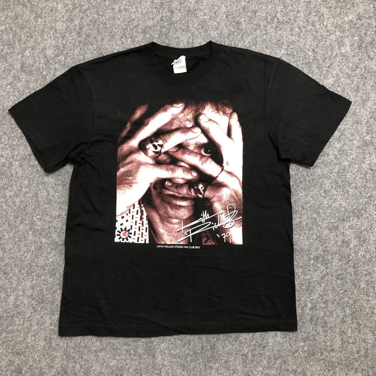 Band Tees Vtg 00s Keith Richards The Rolling Stone OVP Band Tee