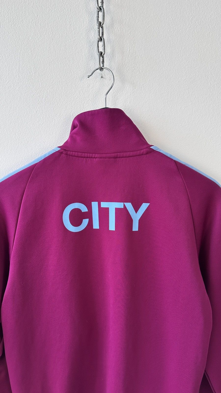 Nike Manchester City Football Tracktop Nike N98 Tribute Jacket Size US S / EU 44-46 / 1 - 11 Thumbnail