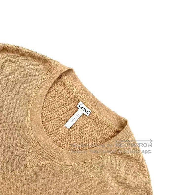 Loewe Loewe Khaki color knot logo round neck sweater Size L / US 10 / IT 46 - 3 Thumbnail