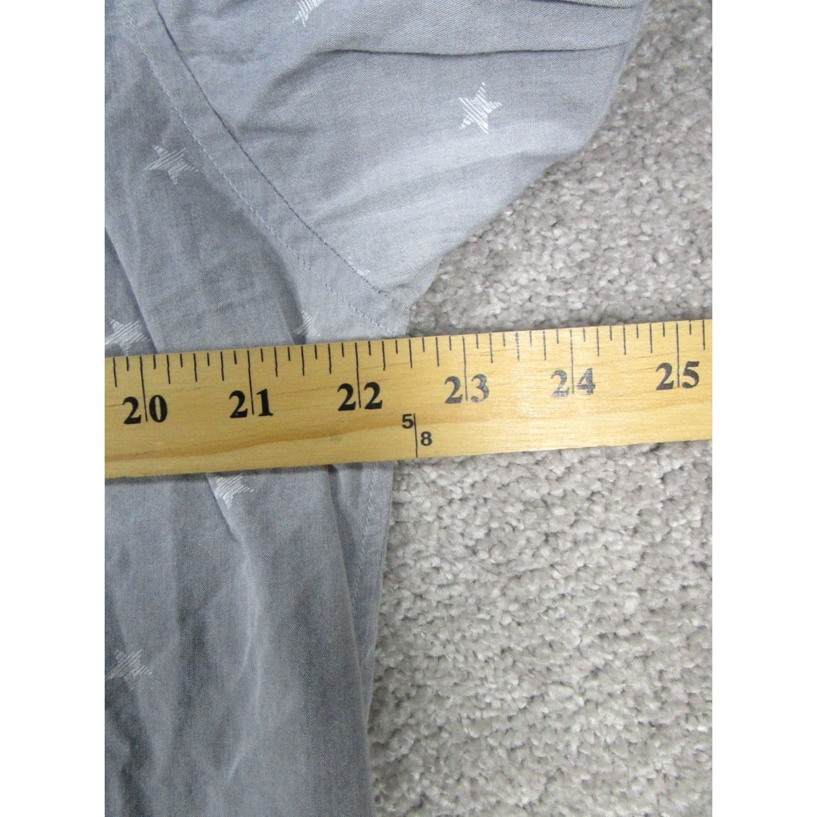 Frame A Frame Shirt Mens XL Gray White Cotton Button Up Polka Dot Long Sleeve Collared Button-Down 90s (if applicable) Mens Size US XL / EU 56 / 4 - 7 Thumbnail