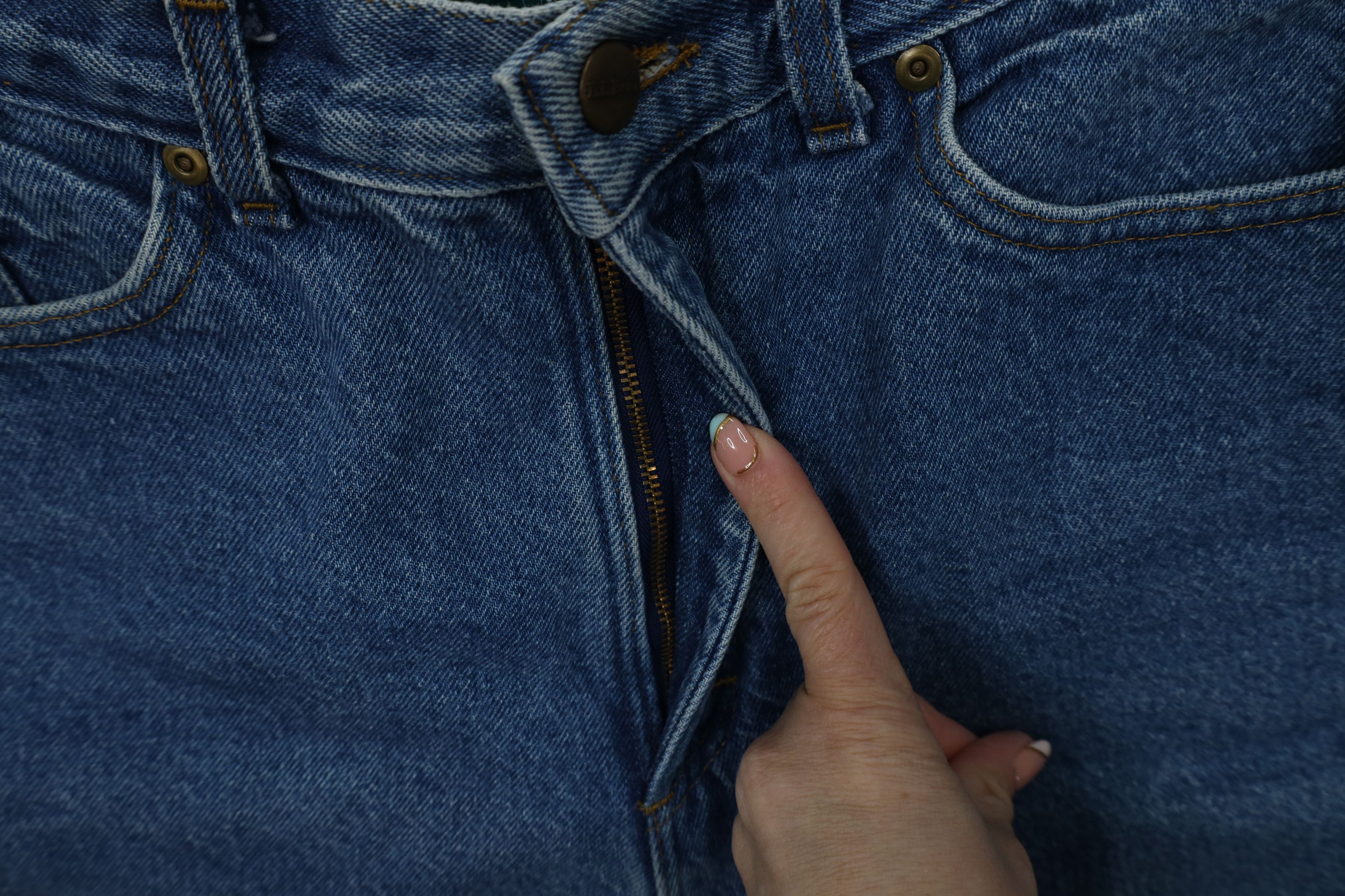 L.L. Bean Vintage 90s LL Bean Fleece Lined Tapered Leg Denim Jeans USA Size US 30 / EU 46 - 6 Thumbnail