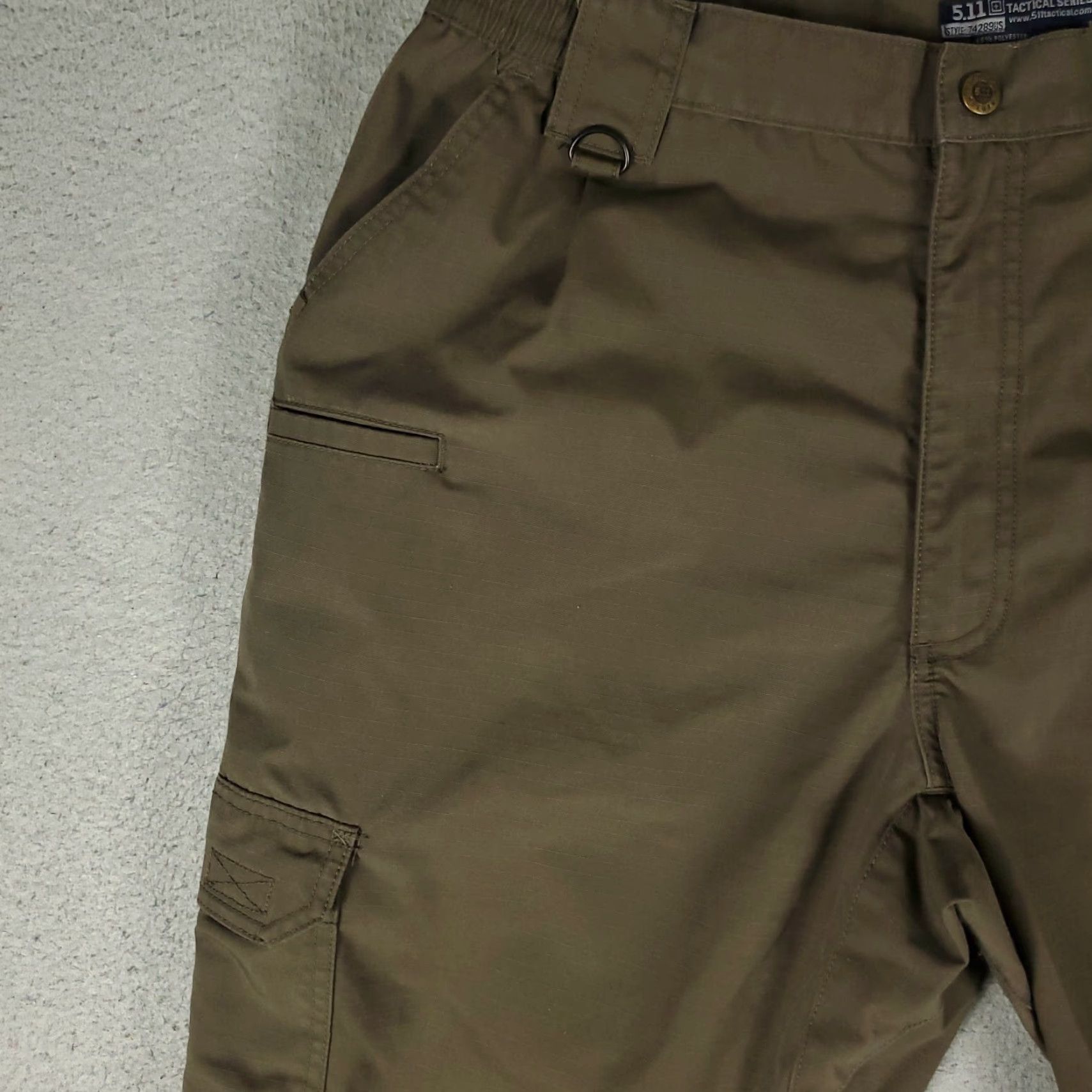 Vintage 5.11 Tactical Cargo Pants Mens Size 36x34 Brown Outdoor Workwear Size US 36 / EU 52 - 2 Thumbnail