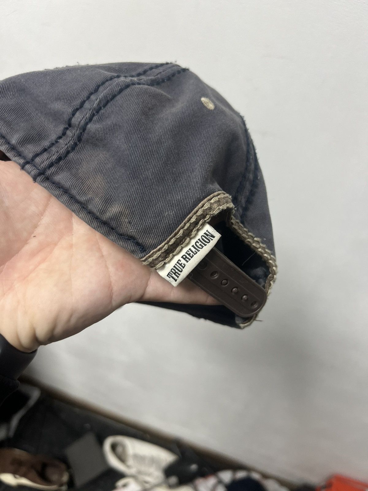 True Religion Vintage True Religion Cap Hat 90s Distrissed Y2K Size ONE SIZE - 7 Thumbnail