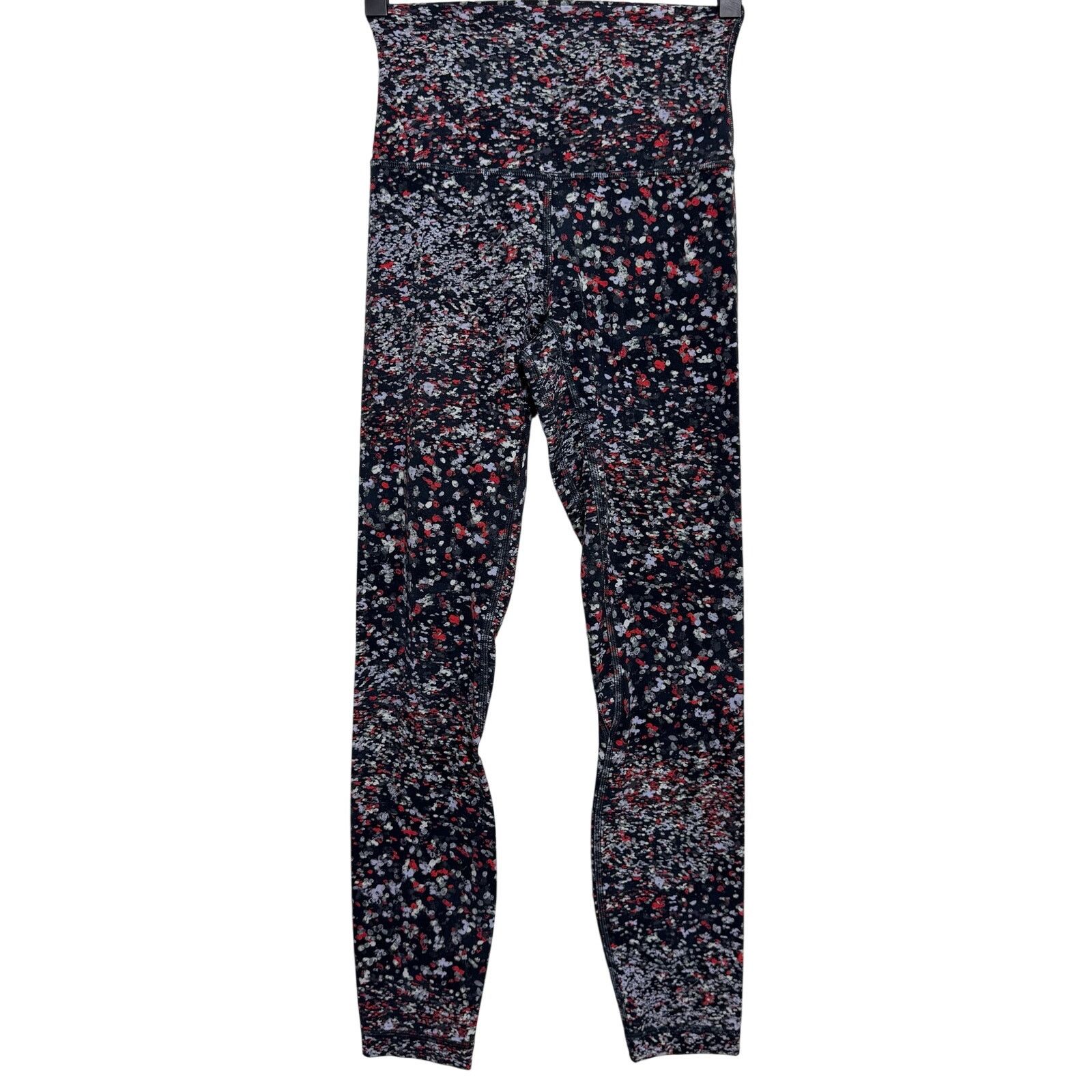 Lululemon Lululemon Align Pant 25" Water Blossom Multi Black Red Dots Size 26" / US 2 / IT 38 - 2 Thumbnail