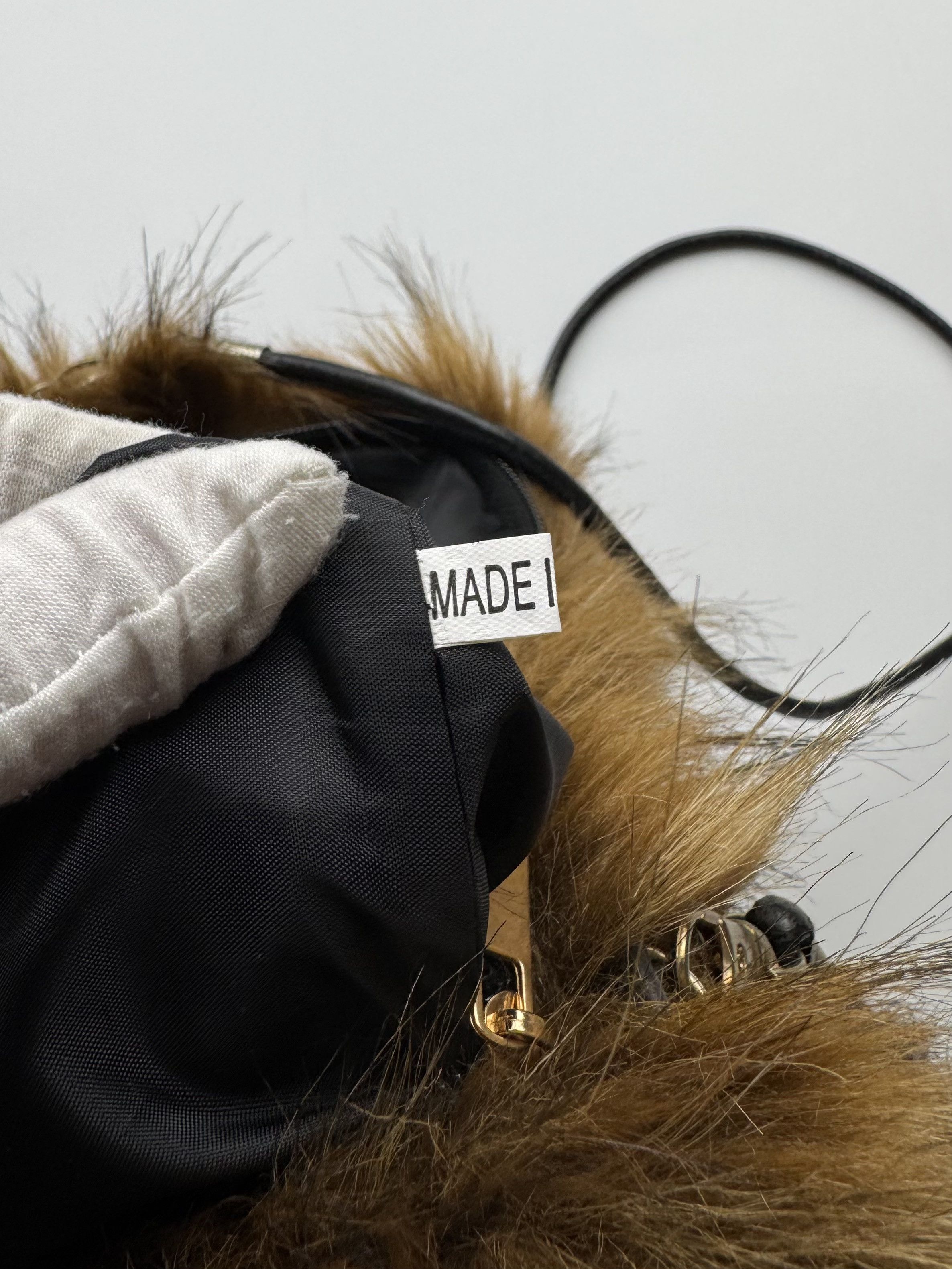 Vintage Vintage Faux Fur Bag B371(V226)E2 Size ONE SIZE - 5 Thumbnail