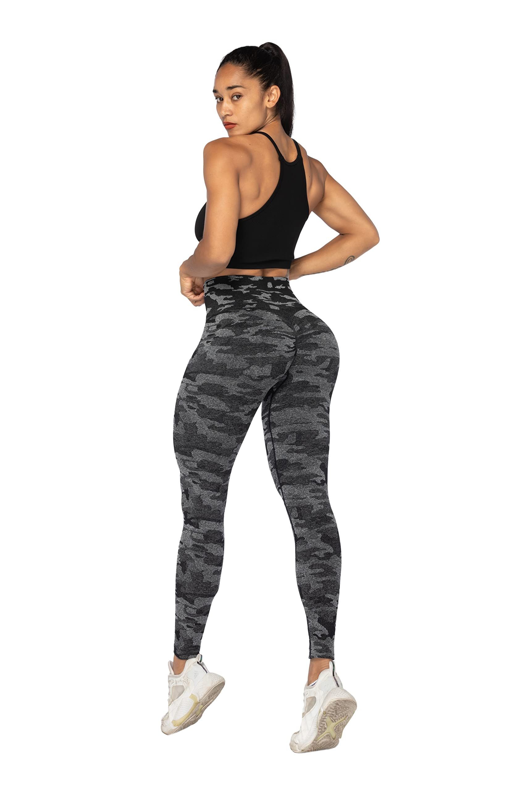 Other Women High Waisted Seamless Workout Leggings Gym Yoga Pants Size 32" / US 10 / IT 46 - 3 Thumbnail