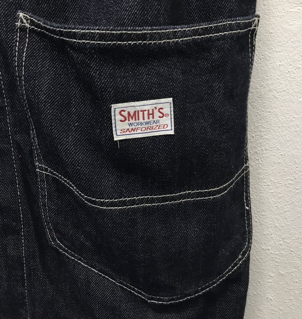 Vintage Vintage Smith’s Workwear Samforized Denim Jacket Size US XXS / EU 40 - 6 Thumbnail