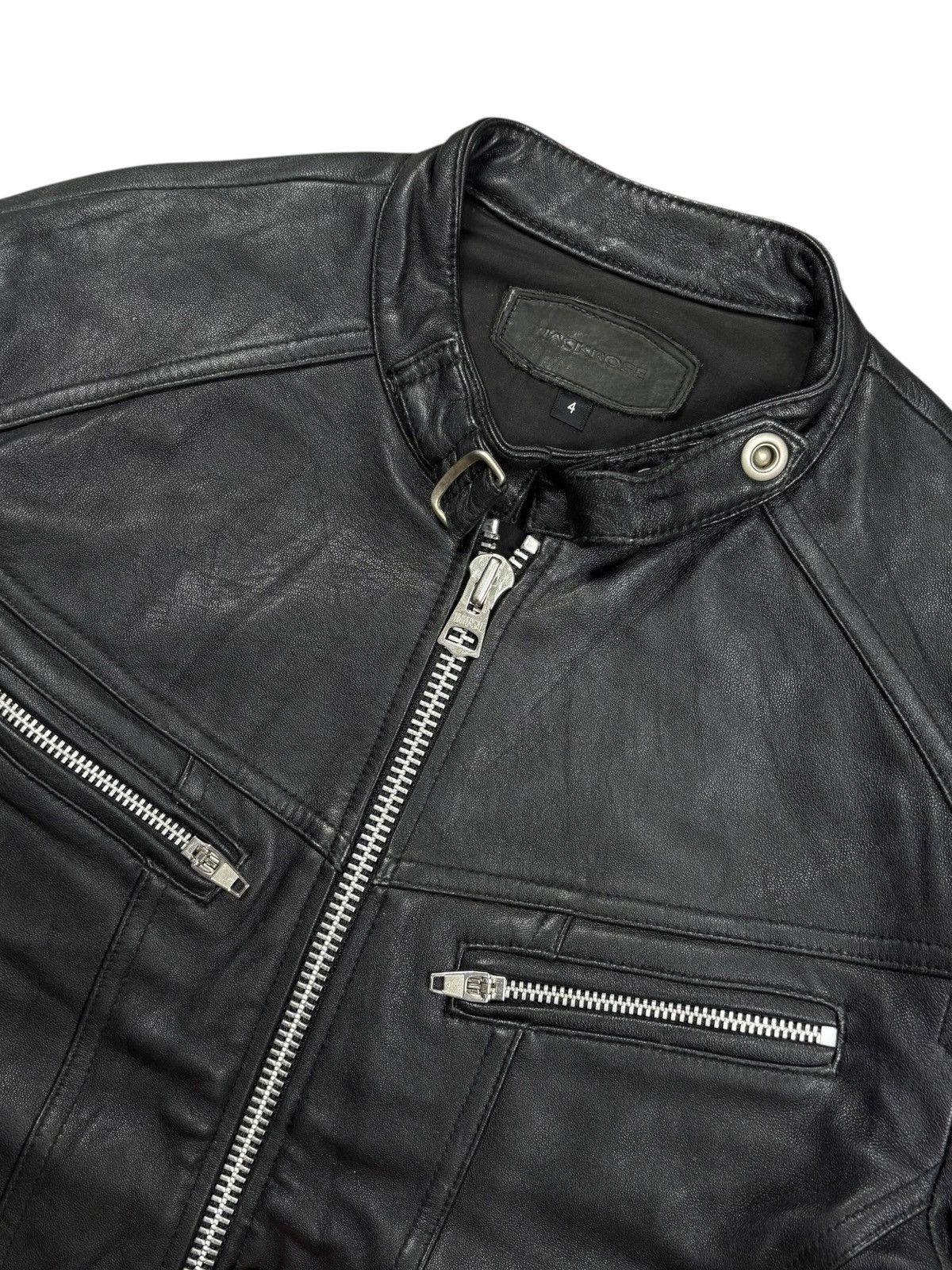 JACKROSE 2000s Jackrose - Vkei Style Rider Leather Jacket Size US M / EU 48-50 / 2 - 7 Thumbnail