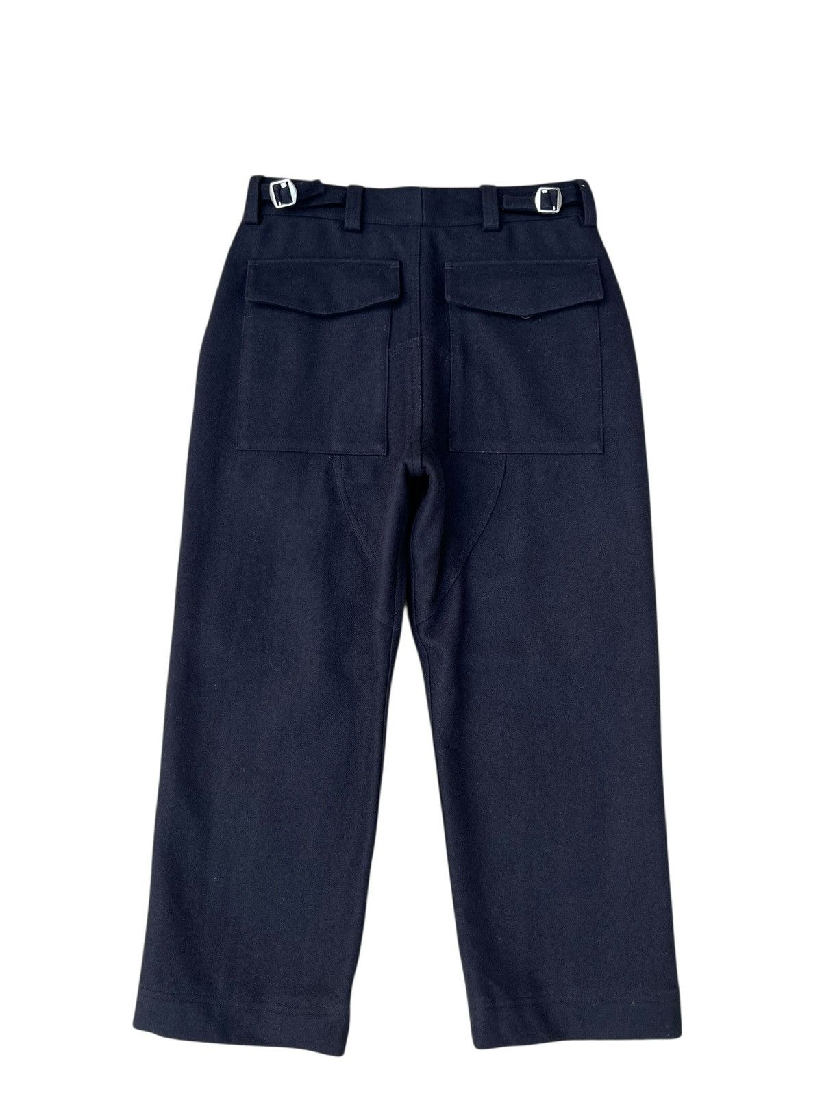 Kris Van Assche Kris Van Assche Gabardine Wool Cashmere Cargo Cropped Pant Size US 29 - 14 Thumbnail