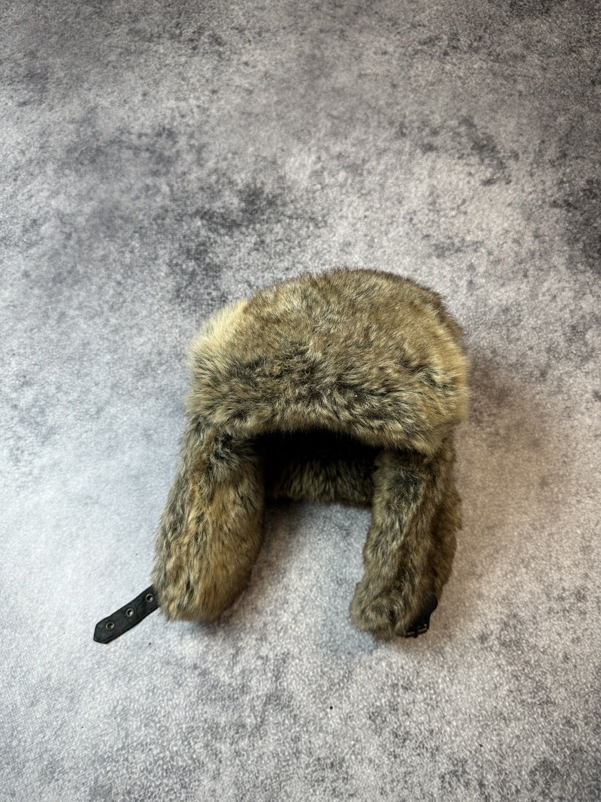 Other Y2K Vintage Avant Garde Fur Hat Ushanka Streetwear Rare Alt Size ONE SIZE - 1 Thumbnail
