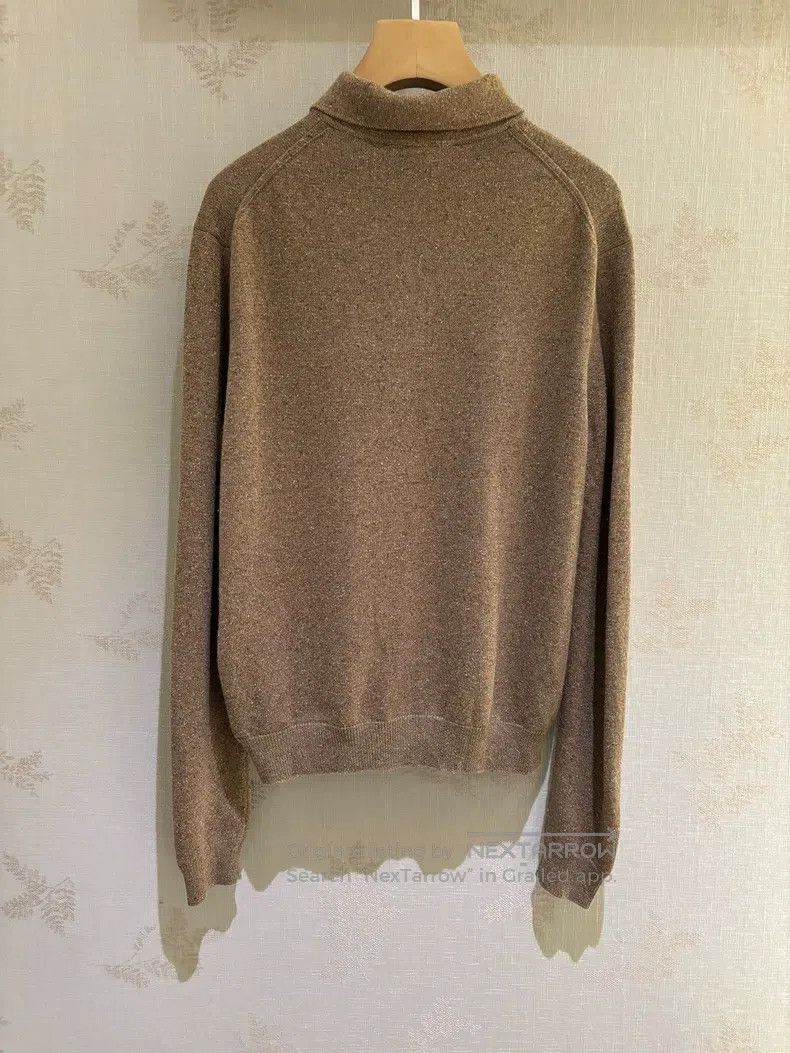 Loro Piana Loro Piana Ladies Collar Knit Floral Top Size XS / US 0-2 / IT 36-38 - 2 Thumbnail