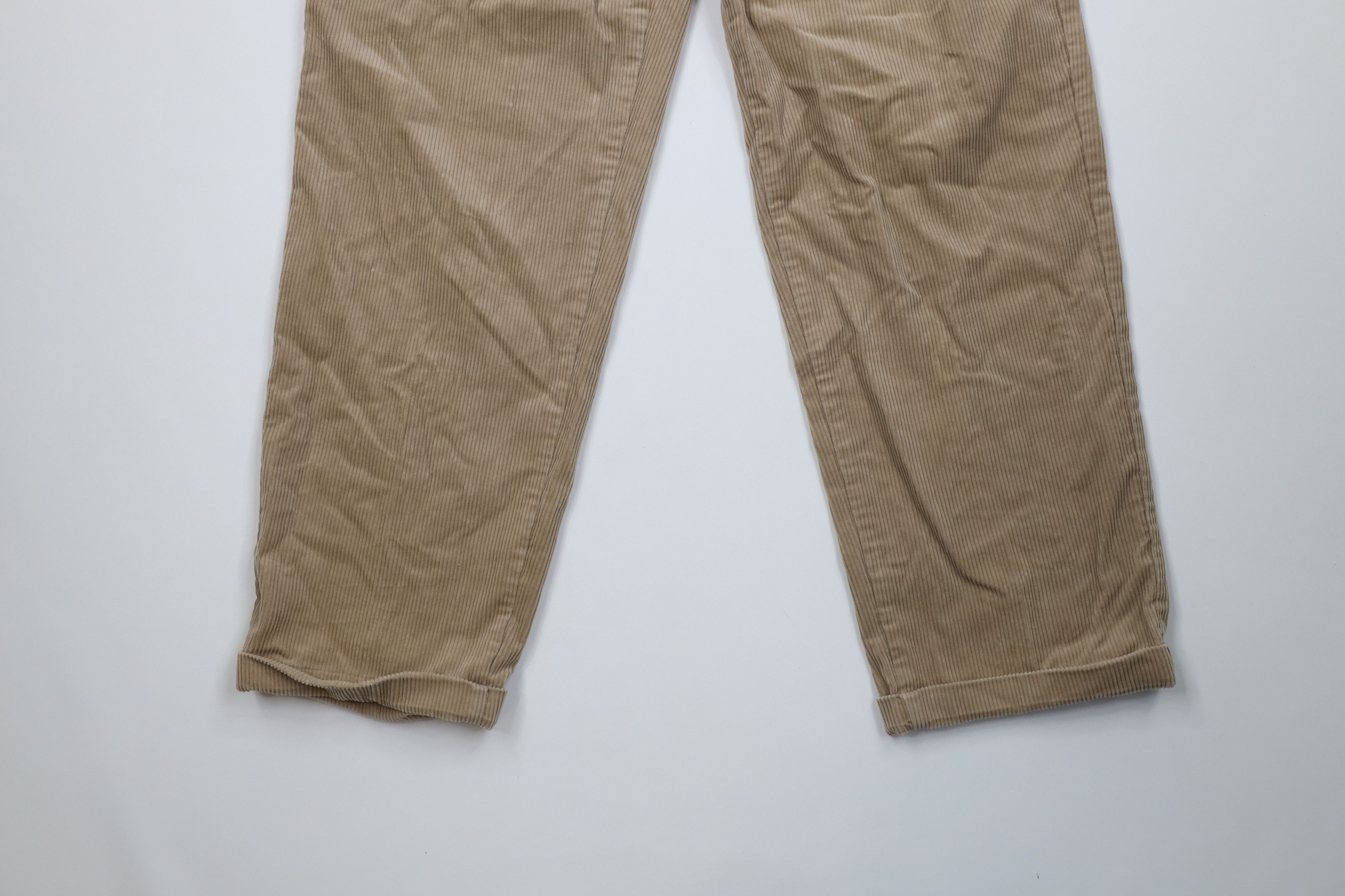 Ralph Lauren Vintage 90s Polo Golf Ralph Lauren Wide Leg Corduroy Pants Size US 32 / EU 48 - 4 Thumbnail