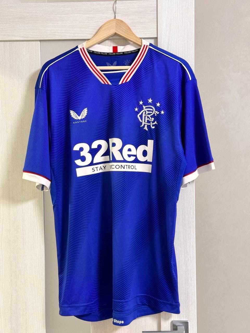 Chelsea Soccer × Vintage Vintage Rangers 2020/21 Football Shirt Soccer Jersey blockor Size US XL / EU 56 / 4 - 1 Thumbnail